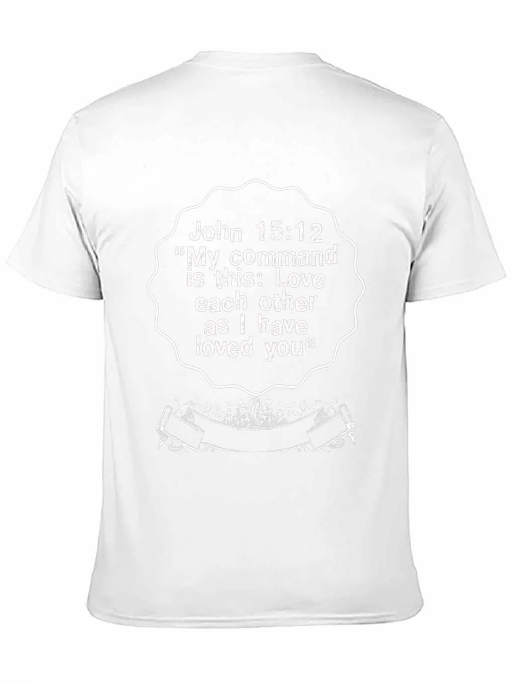 John 15:12 Graphic T-Shirt - Love One Another product image 10