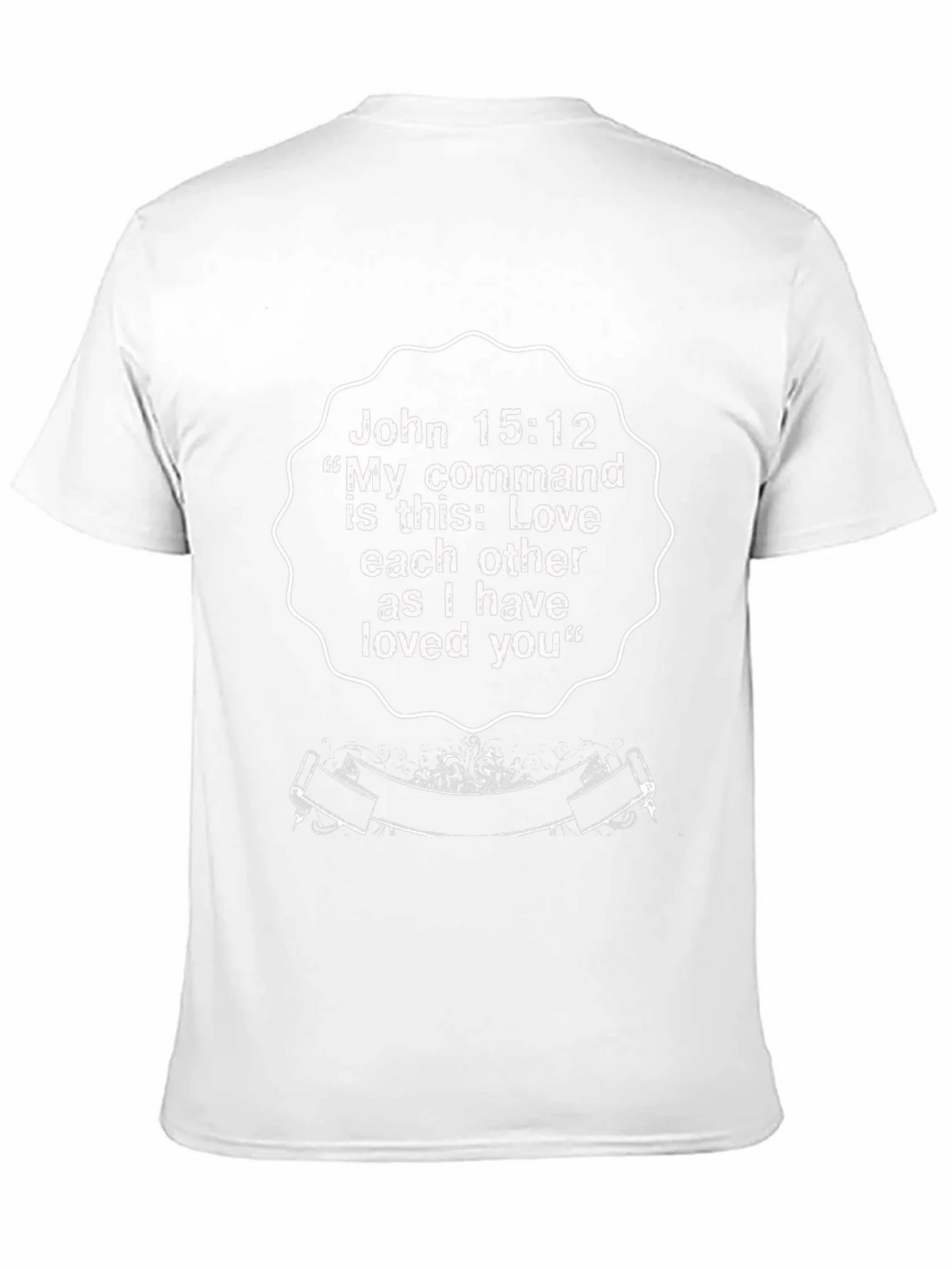 John 15:12 Graphic T-Shirt - Love One Another product image 10