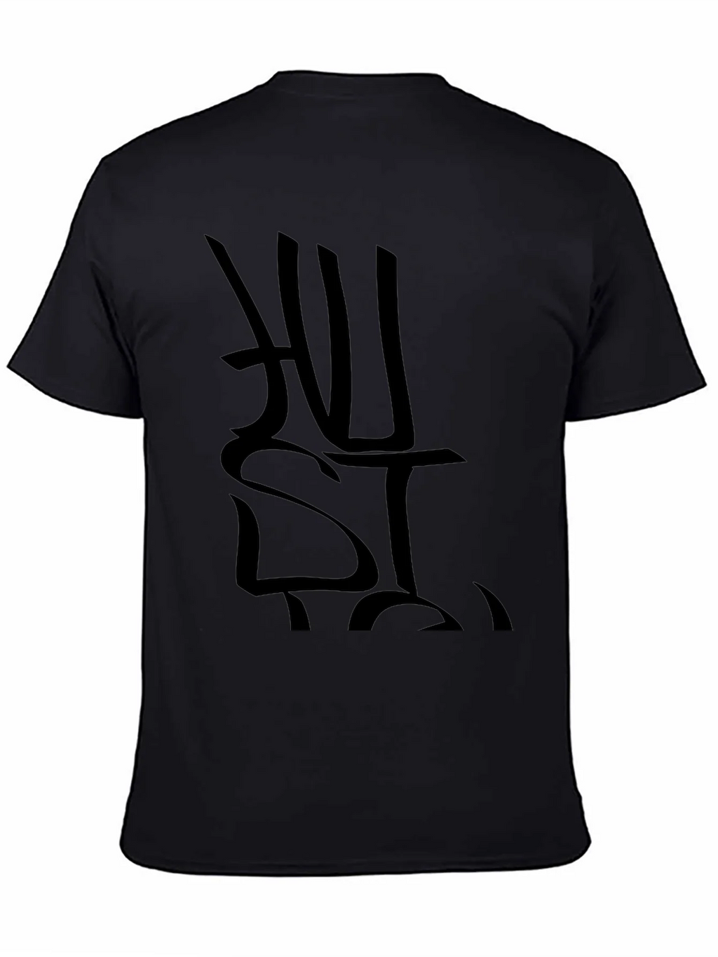 Black Hustle Graphic Print T-Shirt product image 3