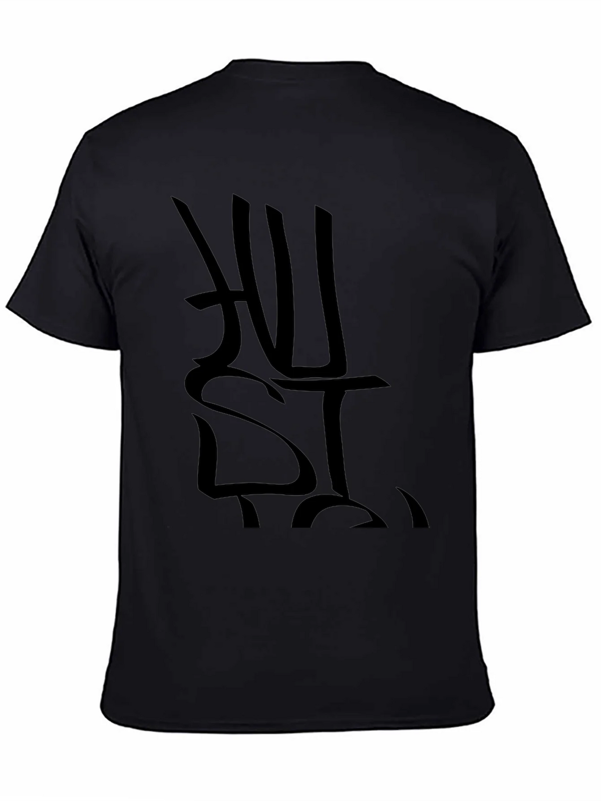Black Hustle Graphic Print T-Shirt product image 3