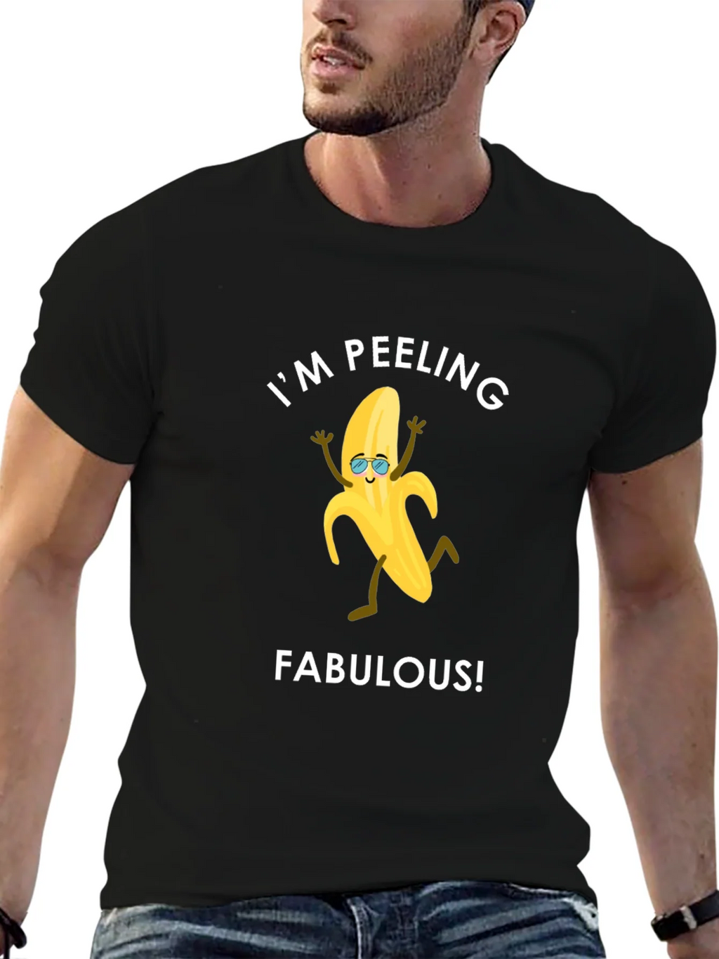 Im Peeling Fabulous Black T-Shirt product image 6