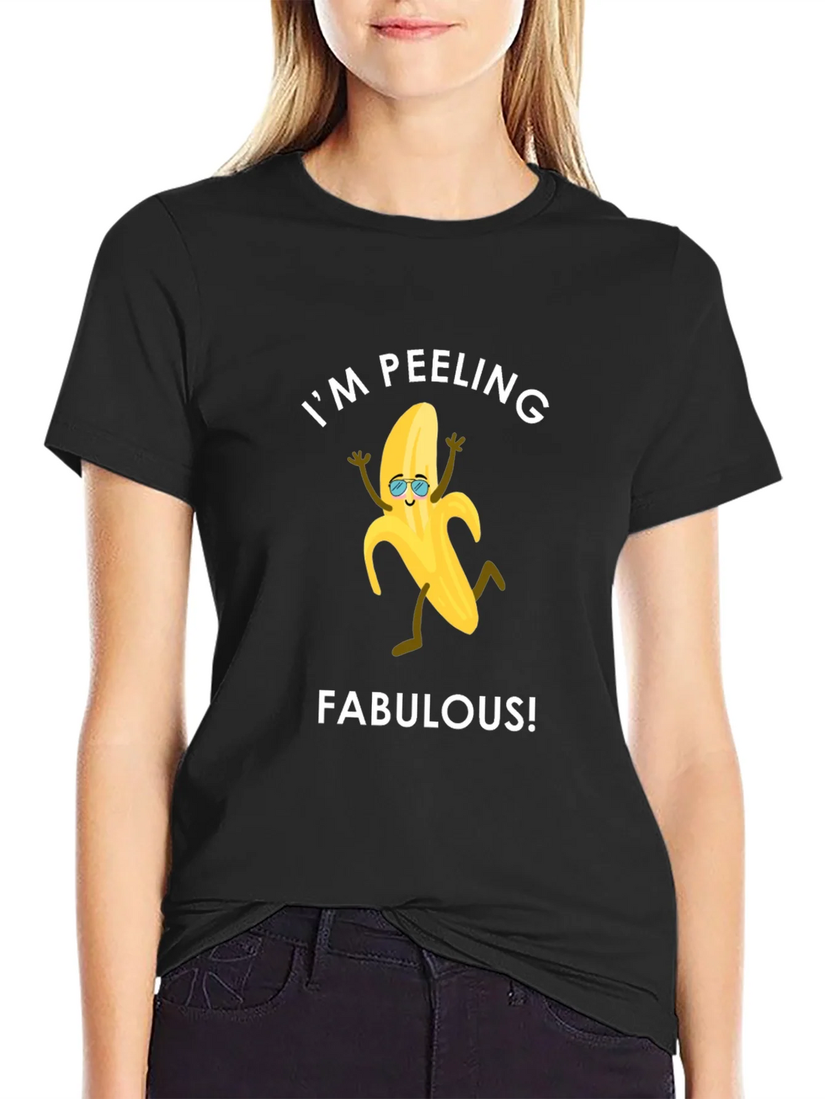 Im Peeling Fabulous Black T-Shirt product image 2
