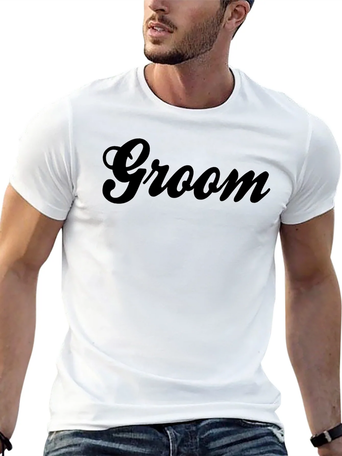 Groom Crewneck T-Shirt product image 12