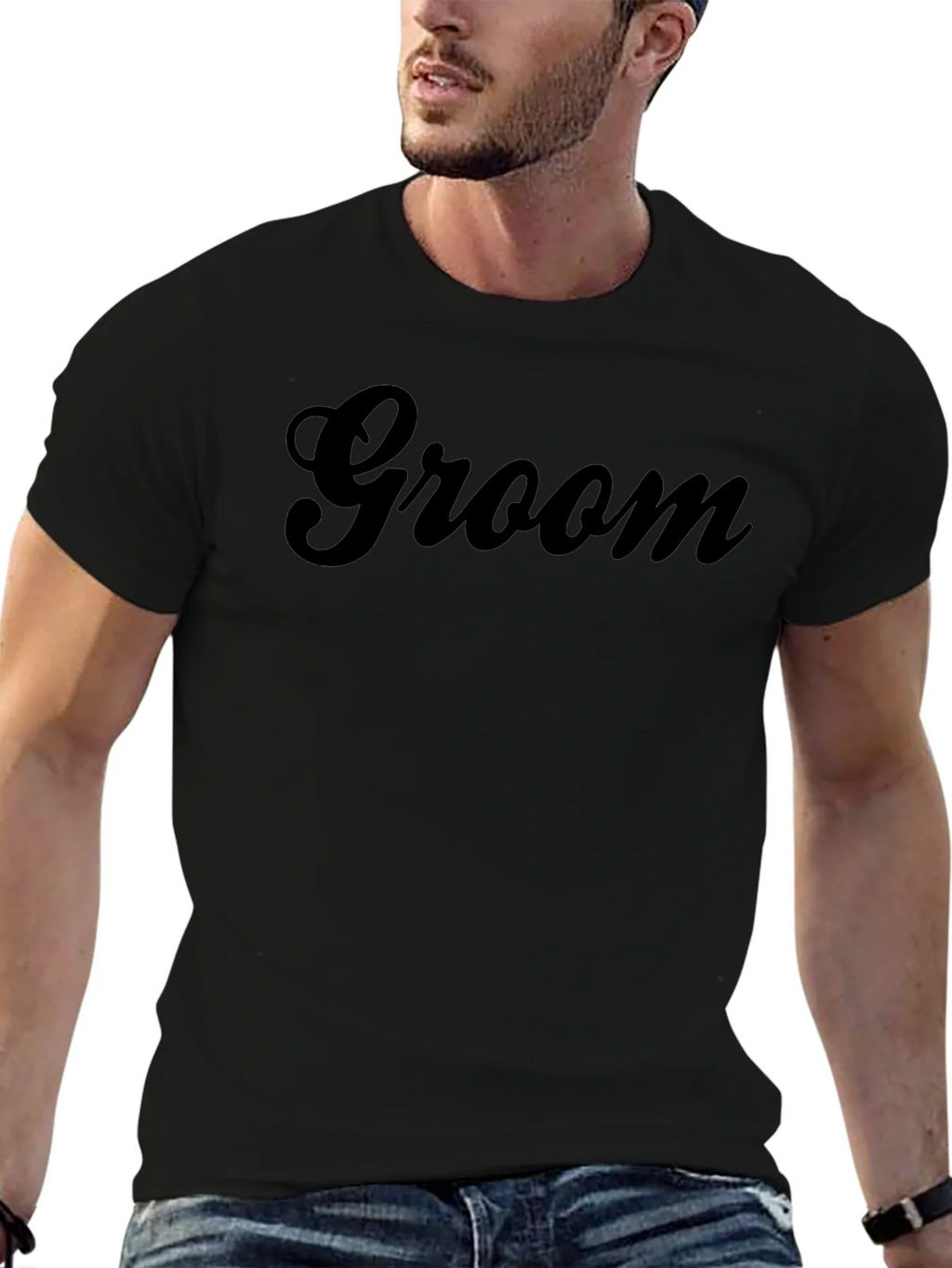 Groom Crewneck T-Shirt product image 6