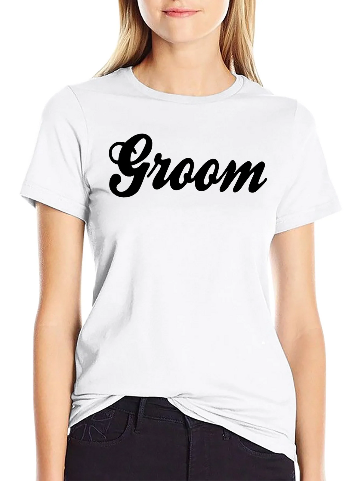 Groom Crewneck T-Shirt product image 8