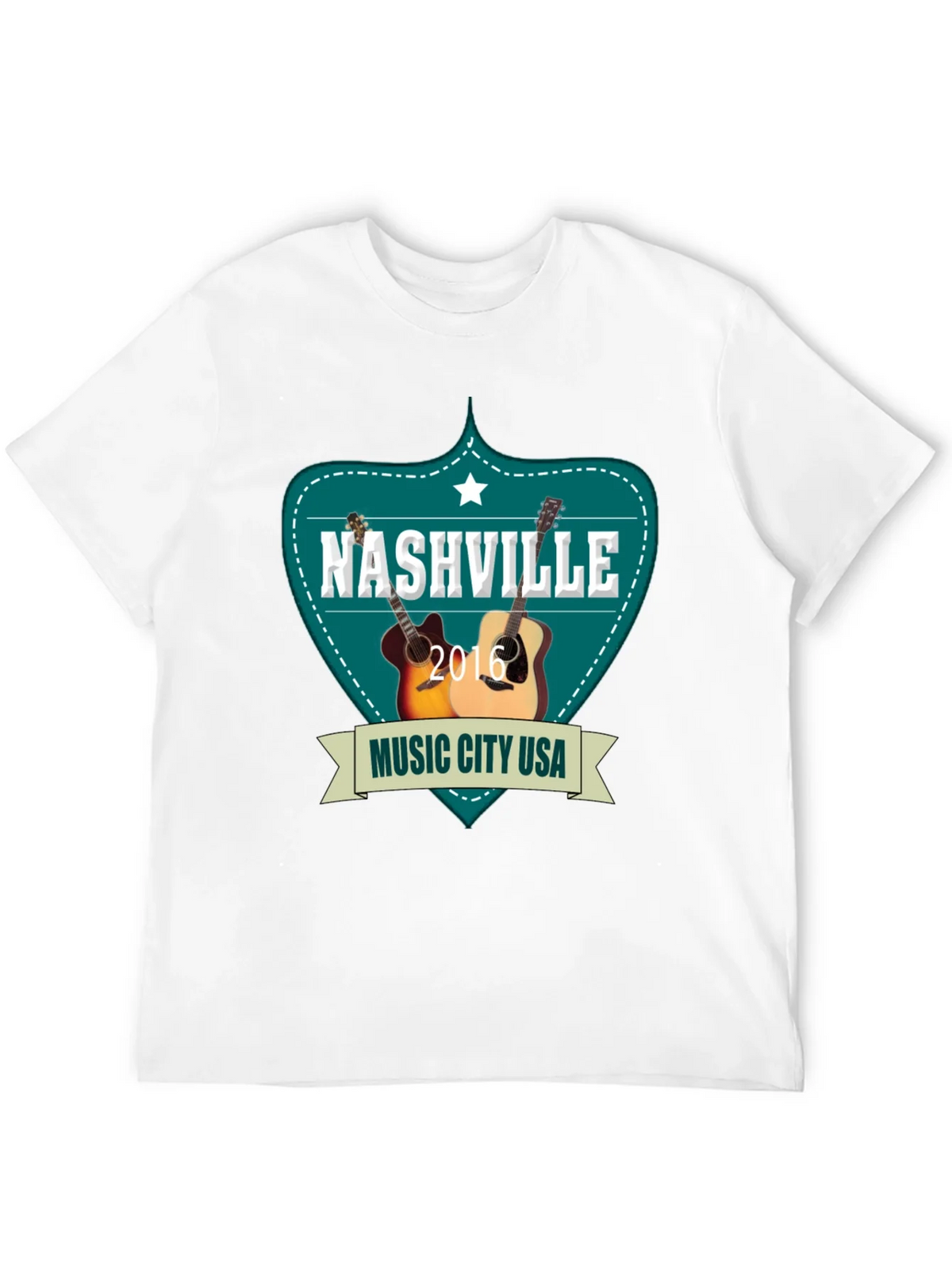 Nashville Music City USA Guitar T-Shirt product image 11