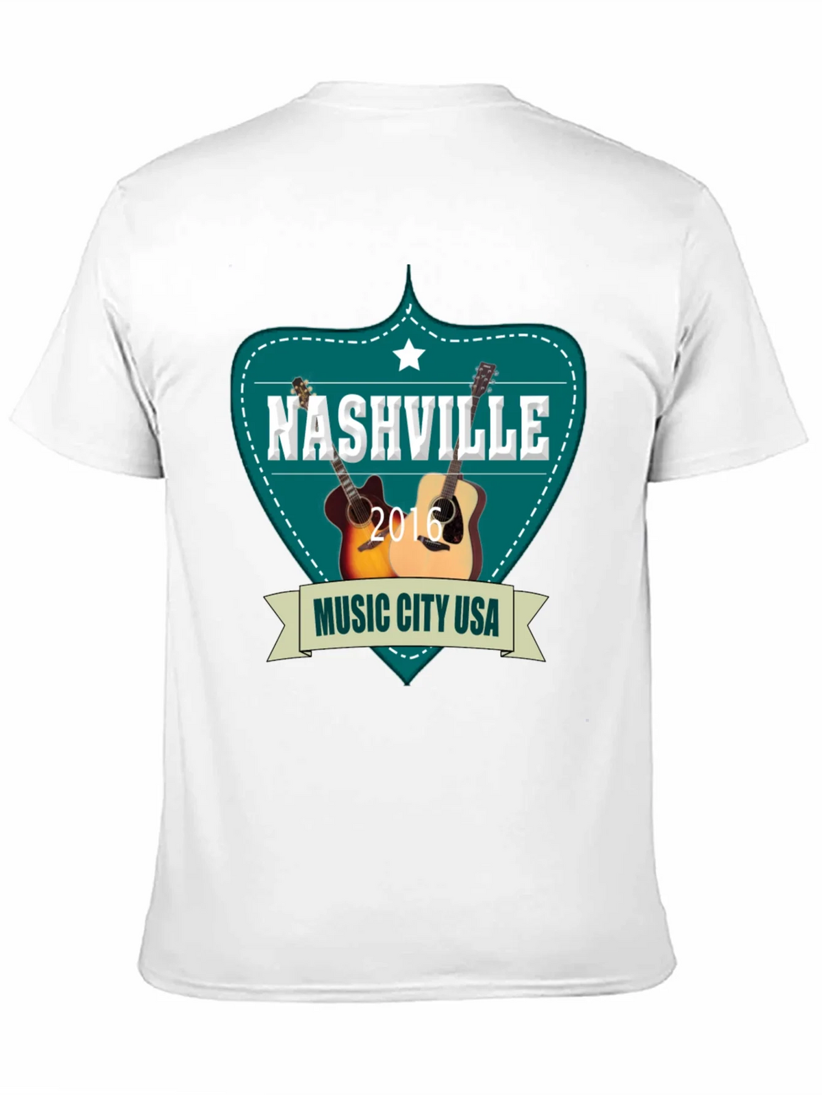 Nashville Music City USA Guitar T-Shirt product image 10