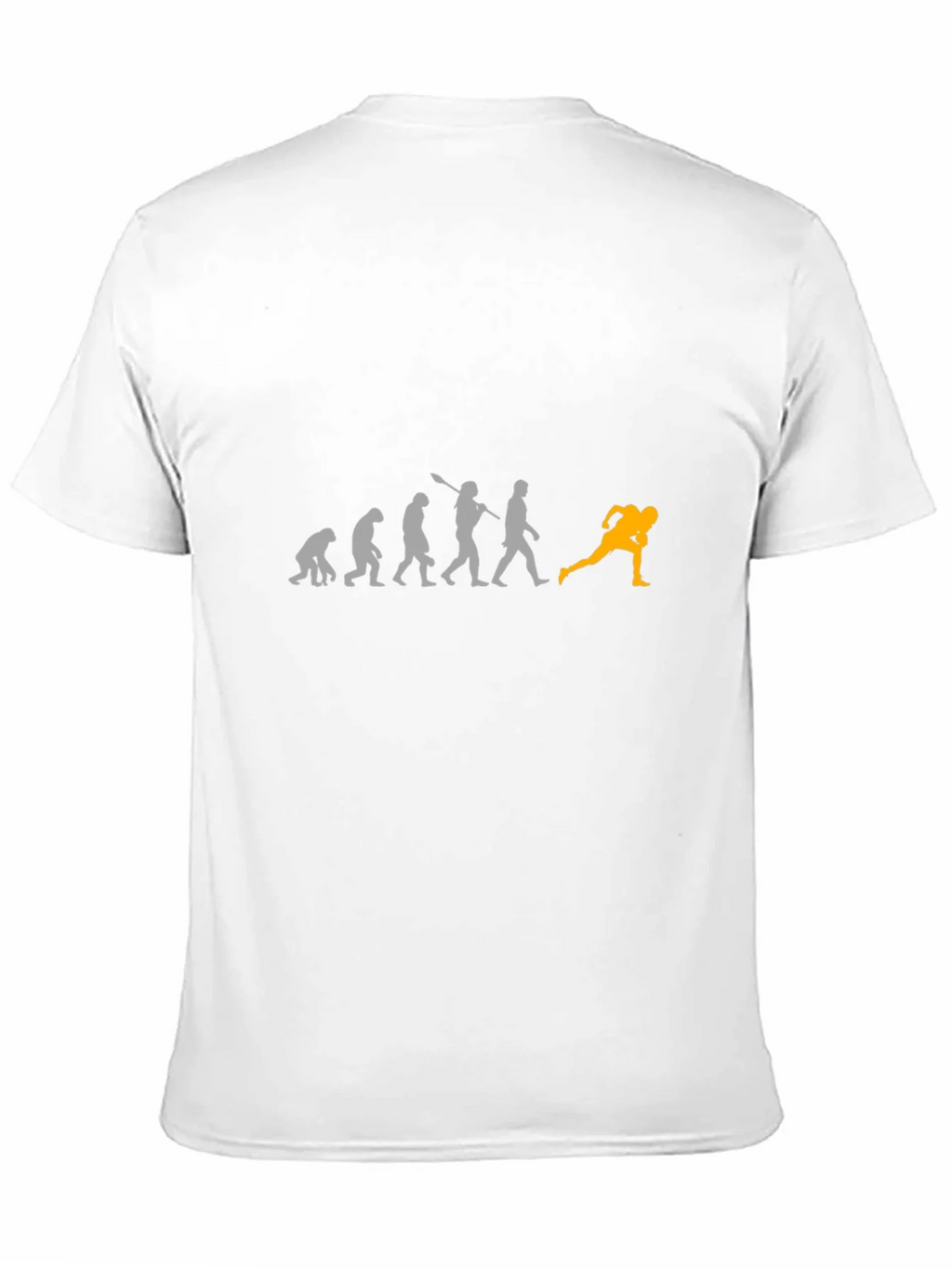Evolution of Football Black T-Shirt product image 10