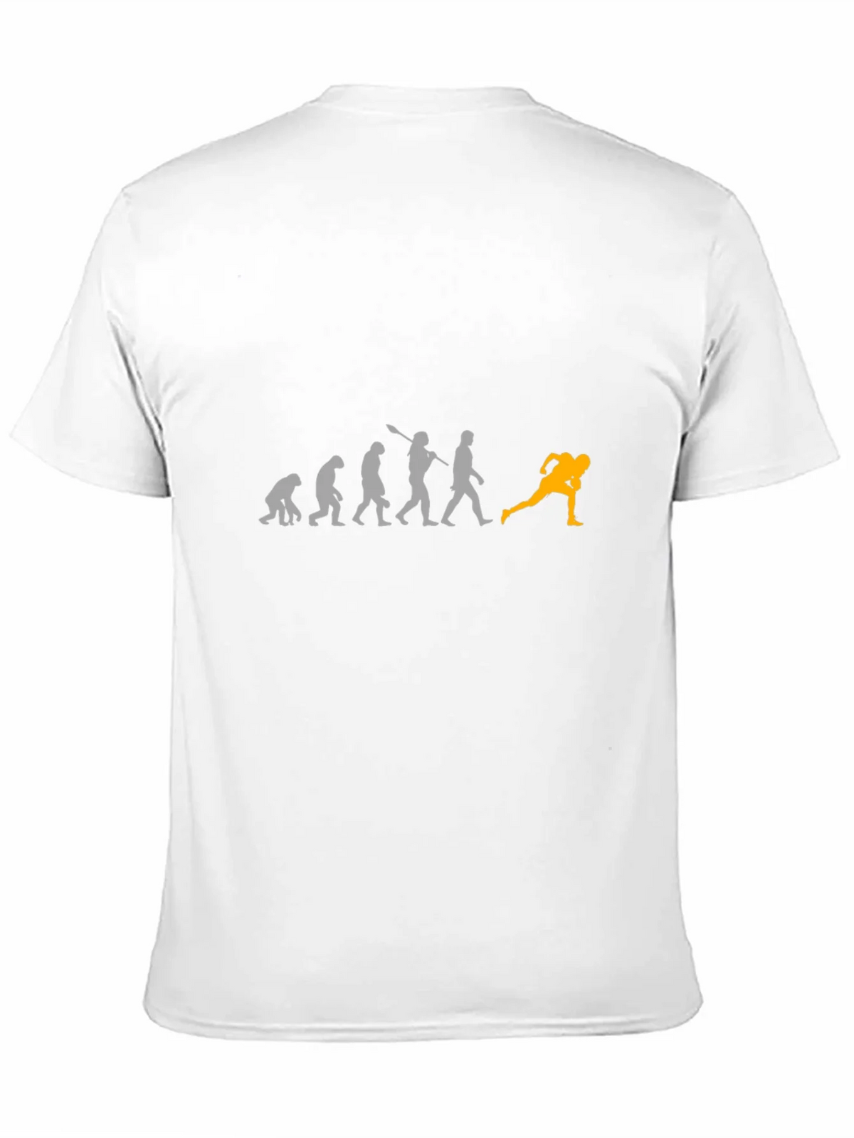 Evolution of Football Black T-Shirt product image 10