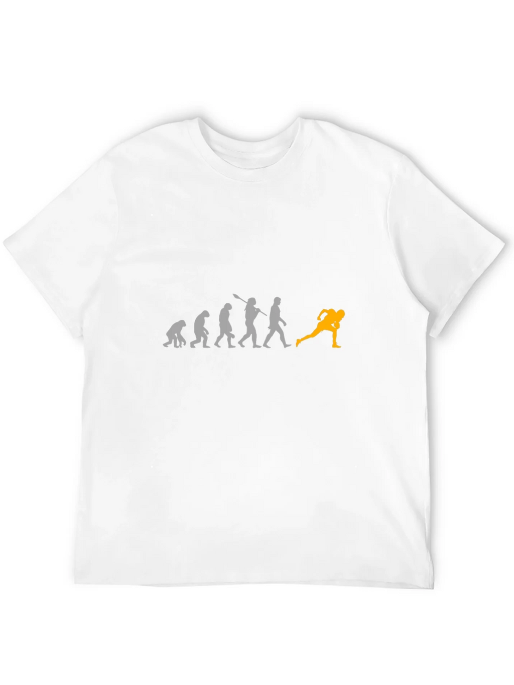 Evolution of Football Black T-Shirt product image 11