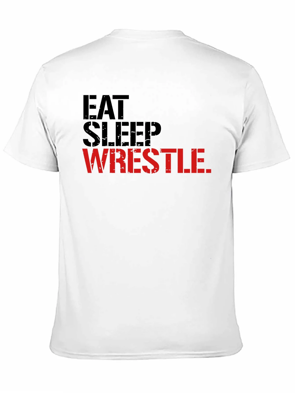 Eat Sleep Wrestle Black Graphic Tee product image 10