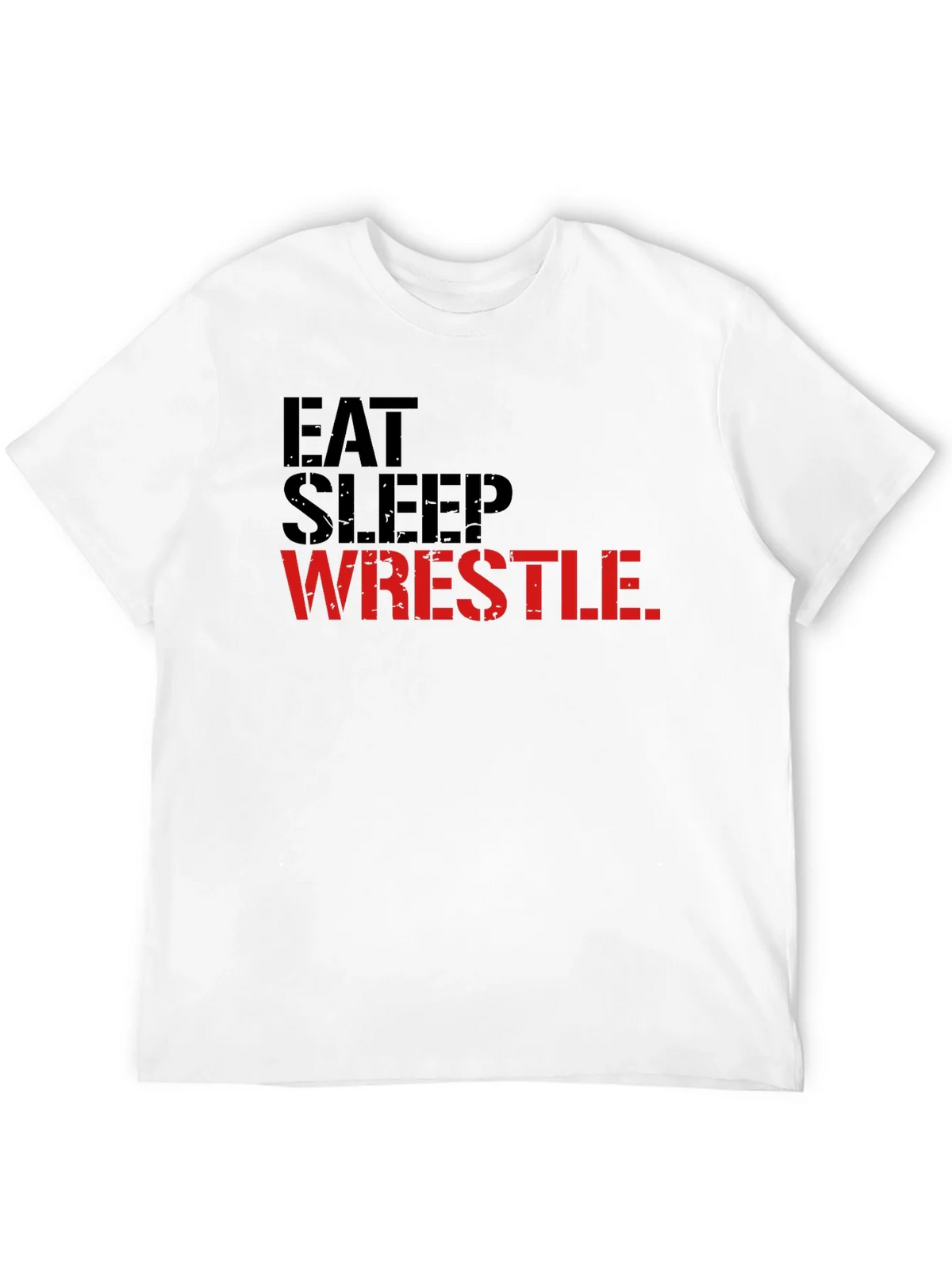 Eat Sleep Wrestle Black Graphic Tee product image 11