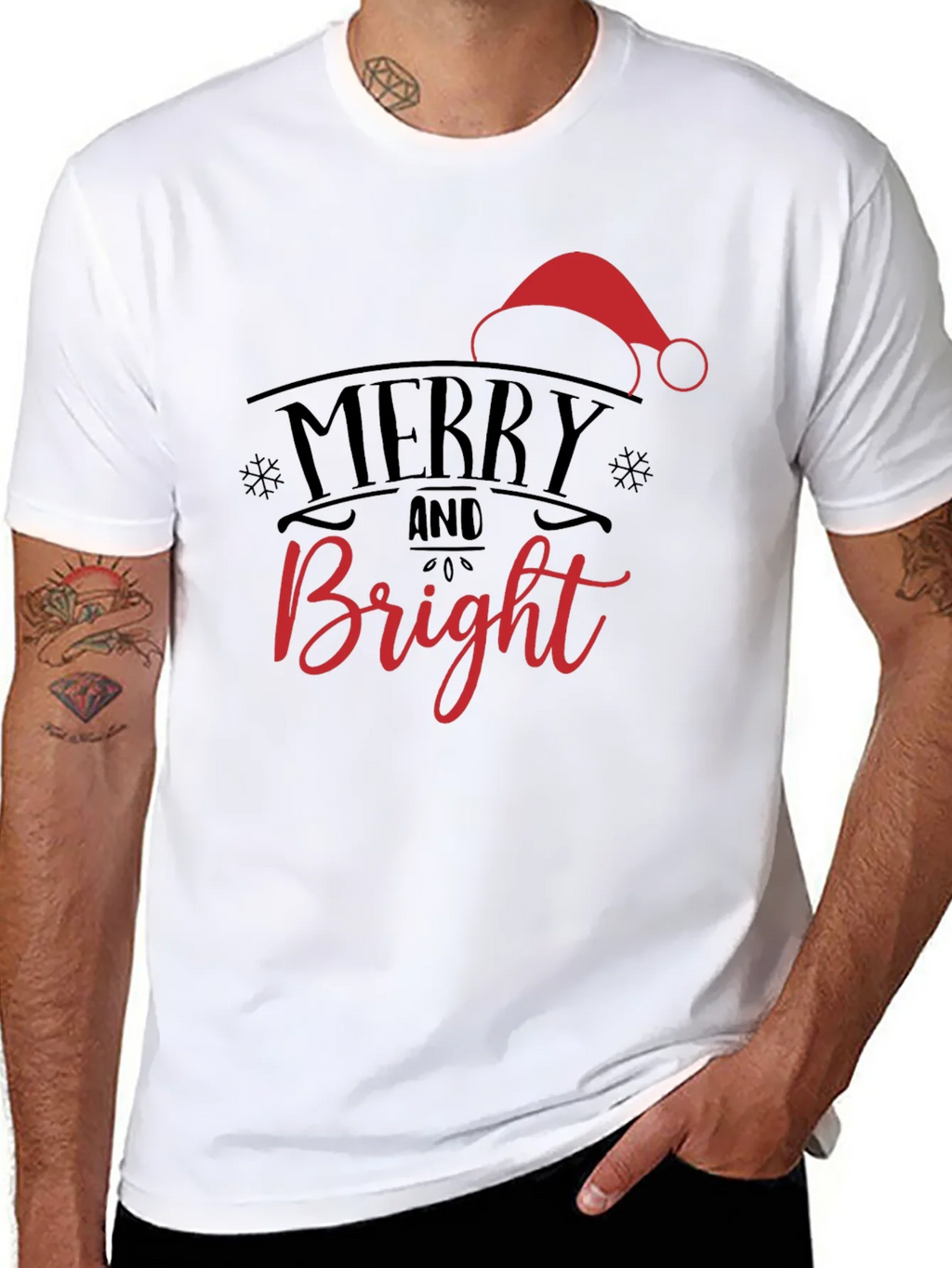 Merry & Bright Graphic Tee product image 7