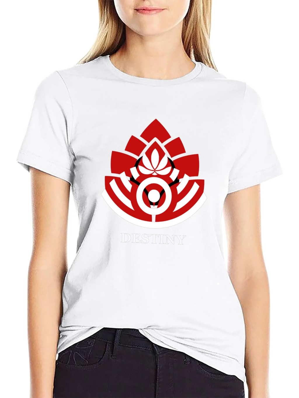 Destiny Logo Graphic Print Black T-Shirt product image 8