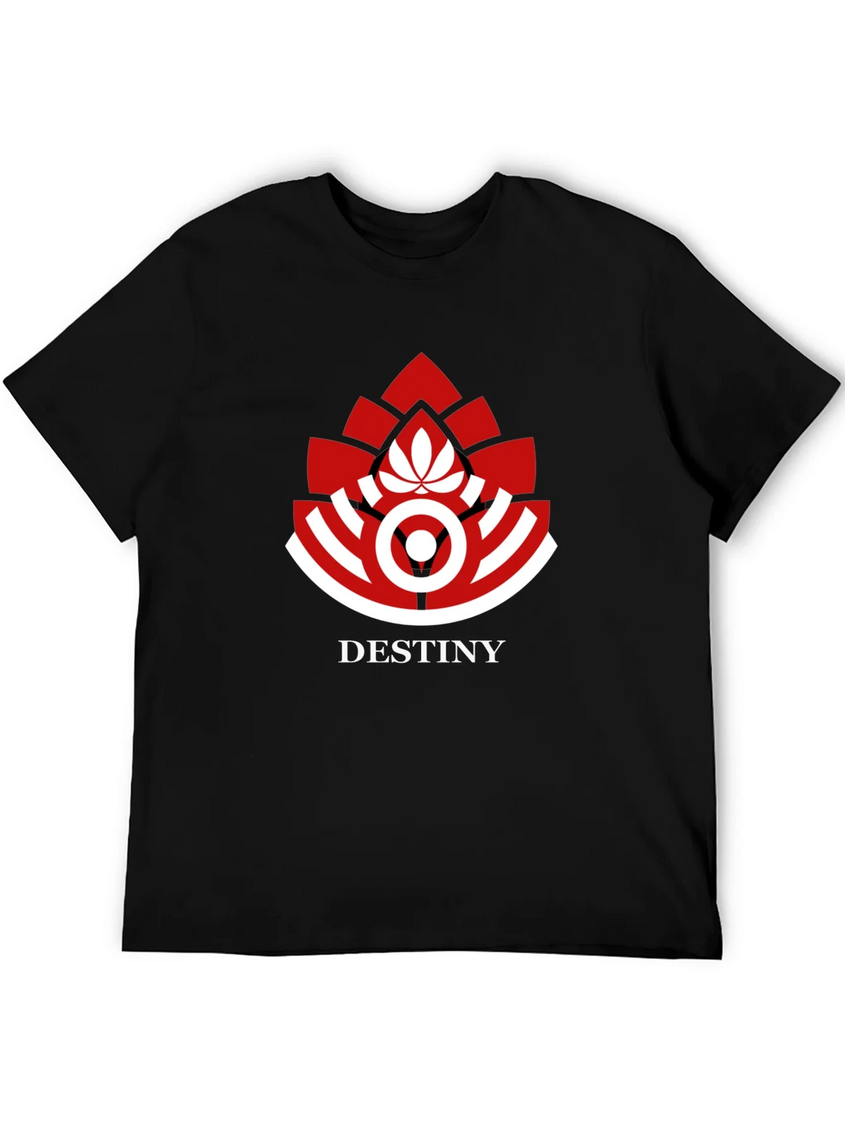 Destiny Logo Graphic Print Black T-Shirt product image 5