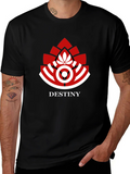 Destiny Logo Graphic Print Black T-Shirt product image 1