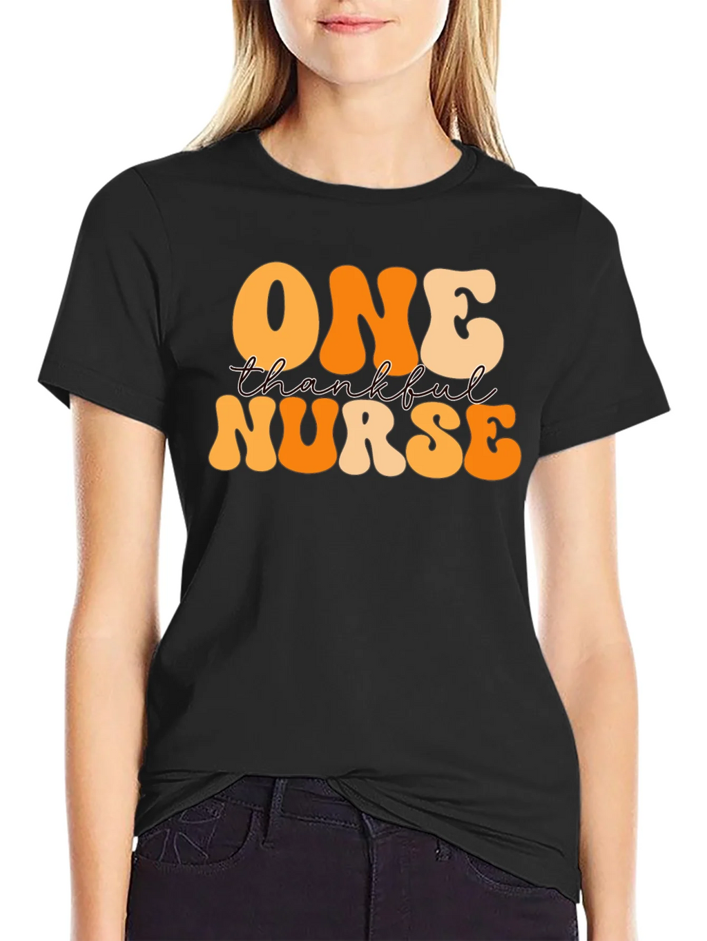 Thankful Nurse Graphic Tee product image 2
