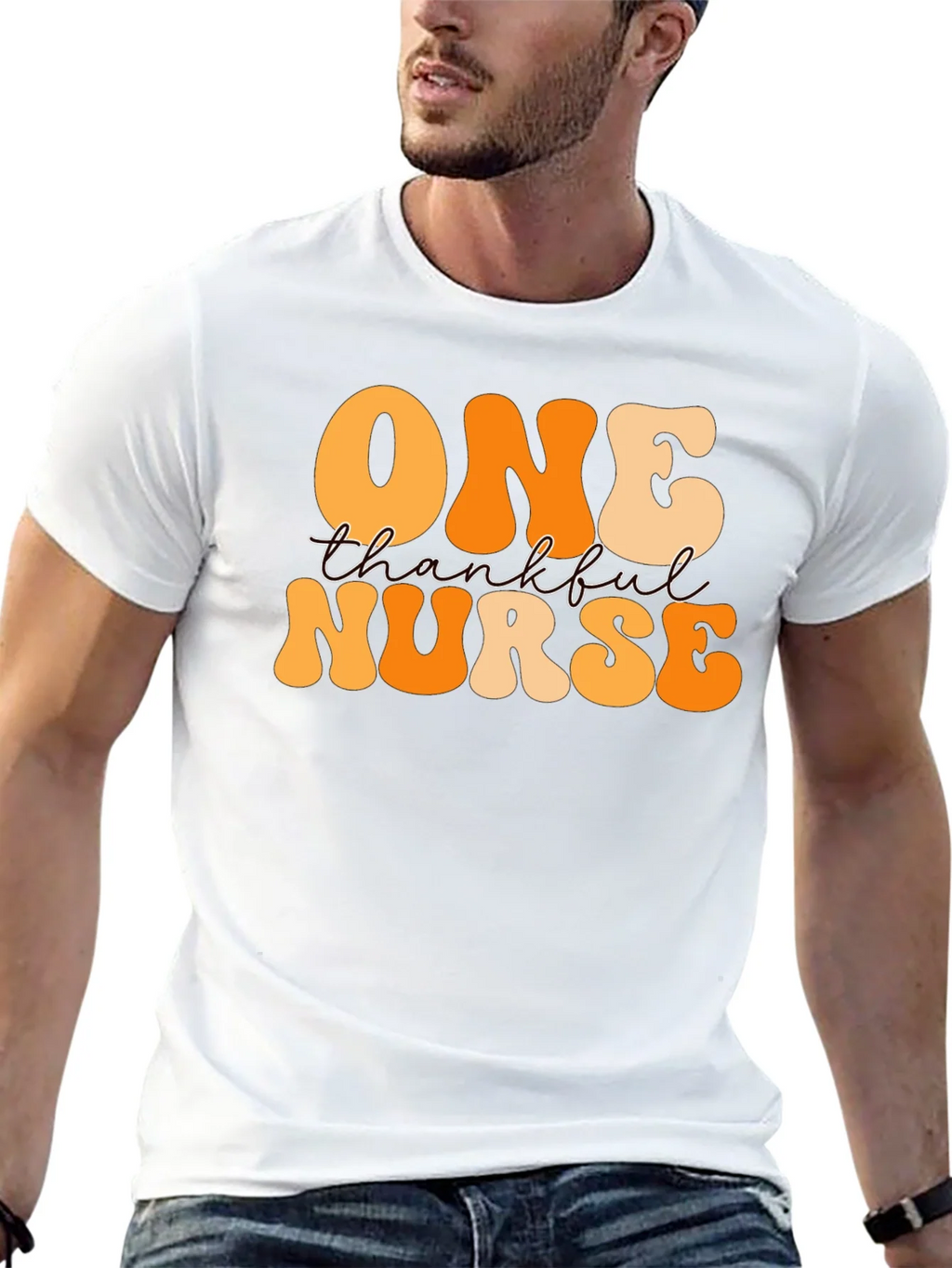 Thankful Nurse Graphic Tee product image 11
