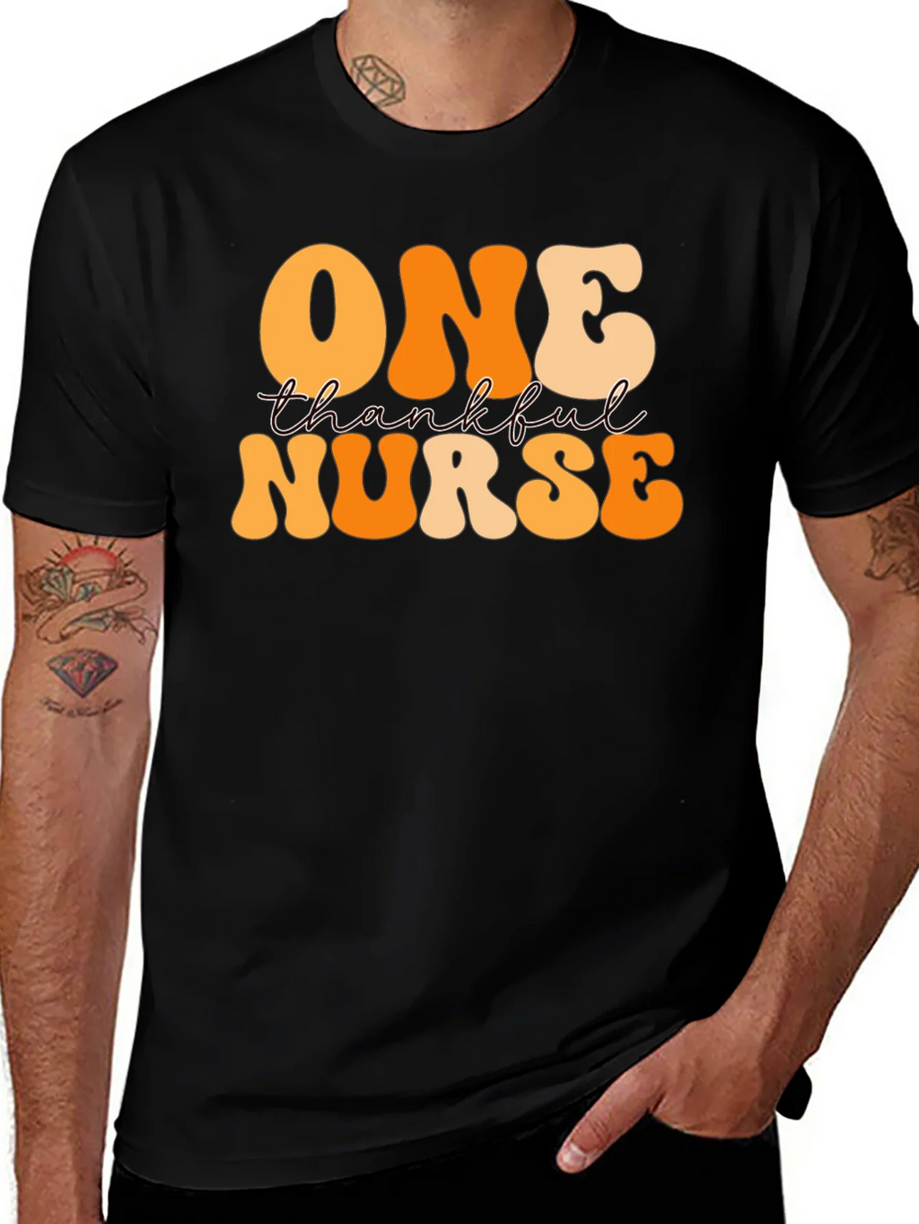 Thankful Nurse Graphic Tee product image 1