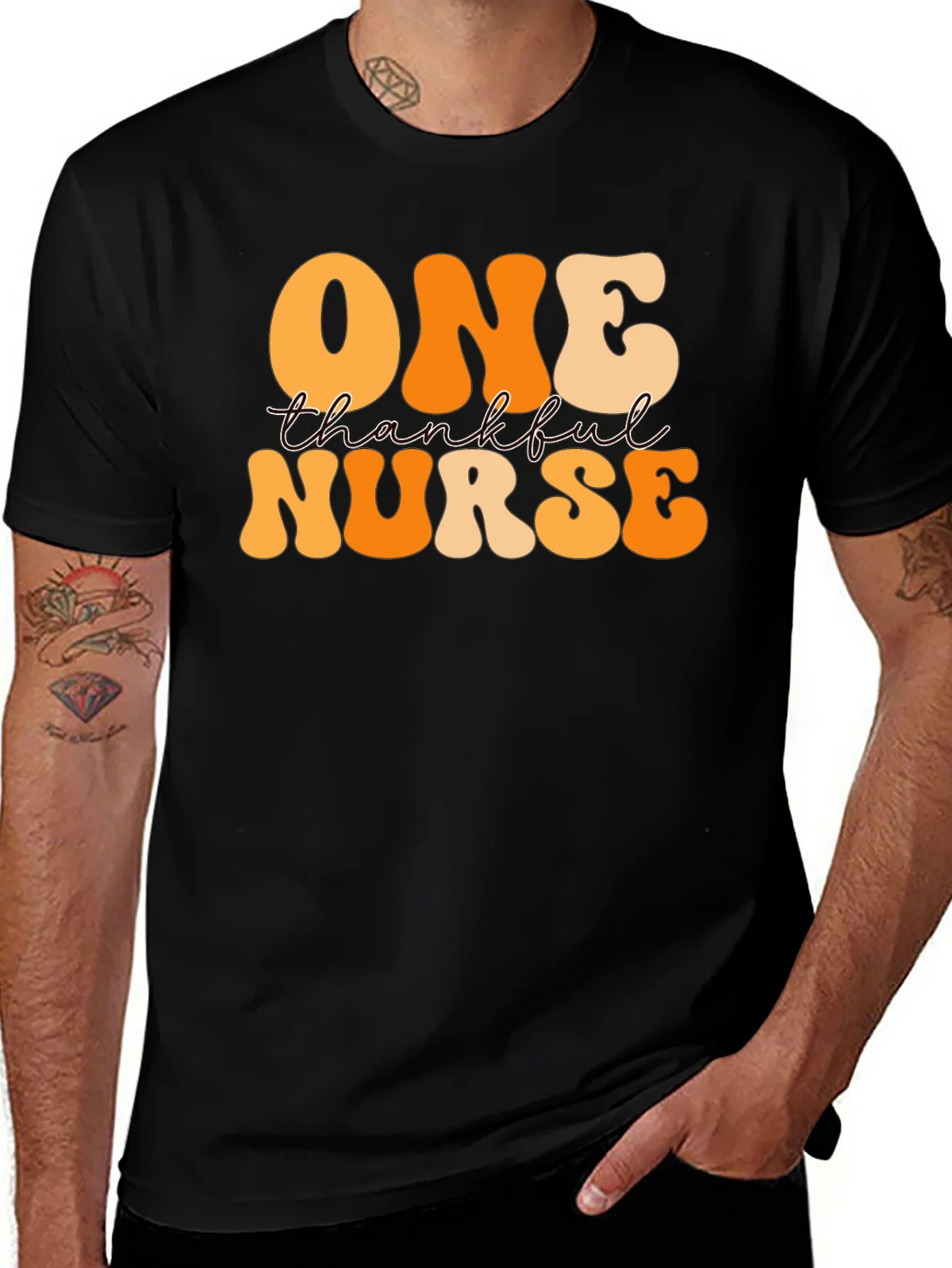 Thankful Nurse Graphic Tee product image 1