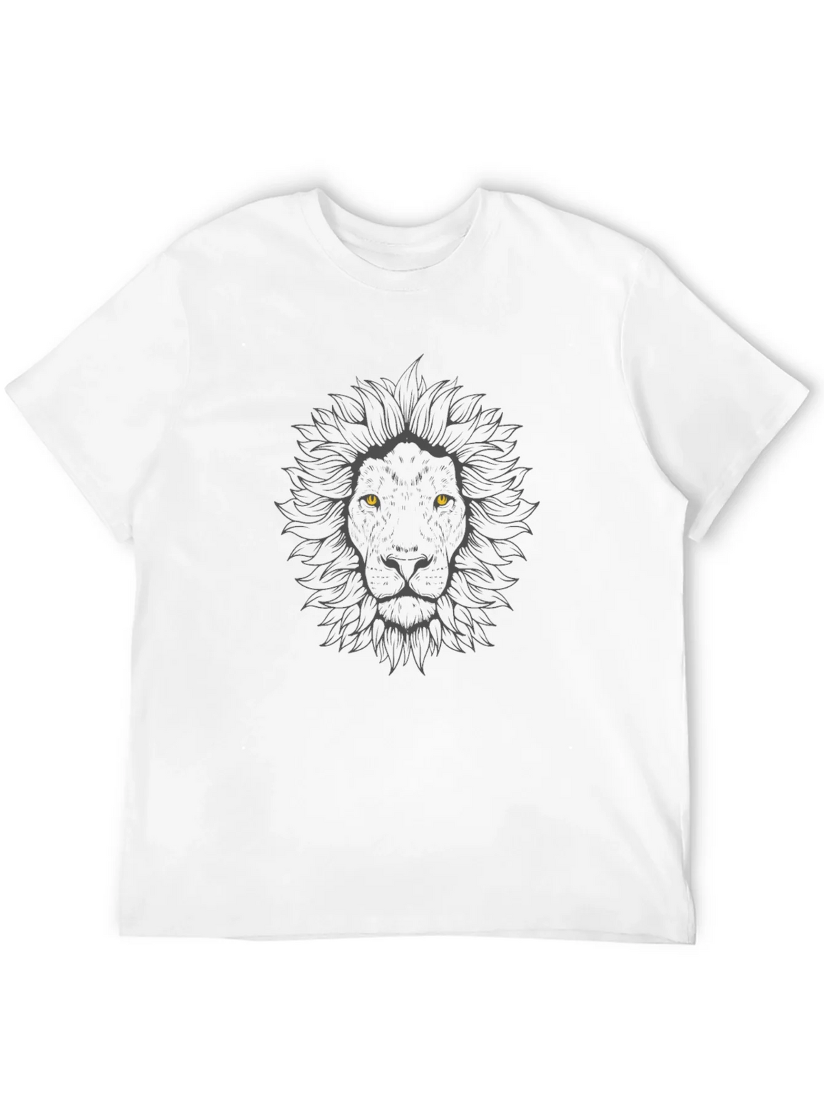 Black Lion Graphic Tee - Mens Casual Crew Neck T-Shirt product image 11