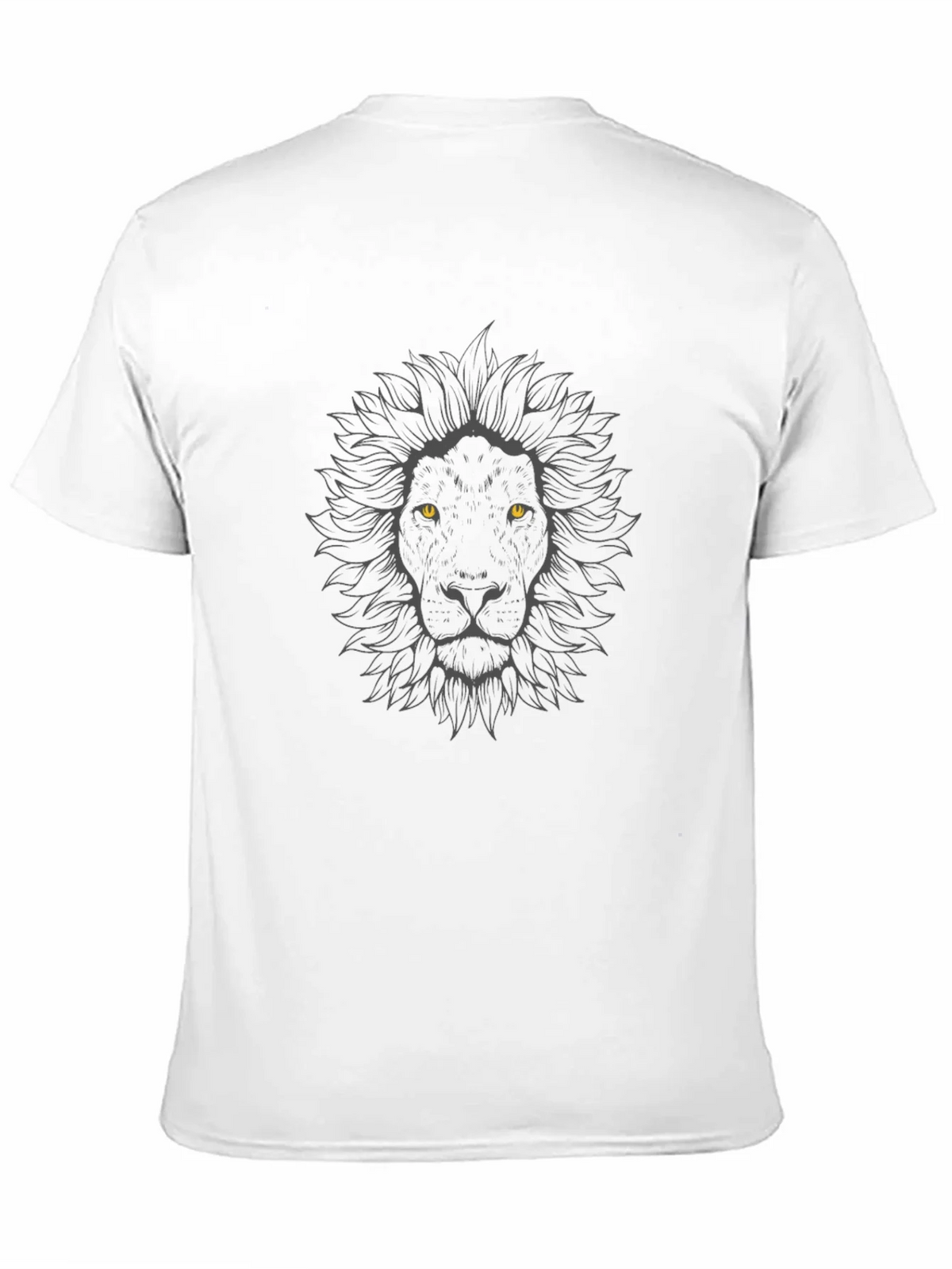 Black Lion Graphic Tee - Mens Casual Crew Neck T-Shirt product image 10