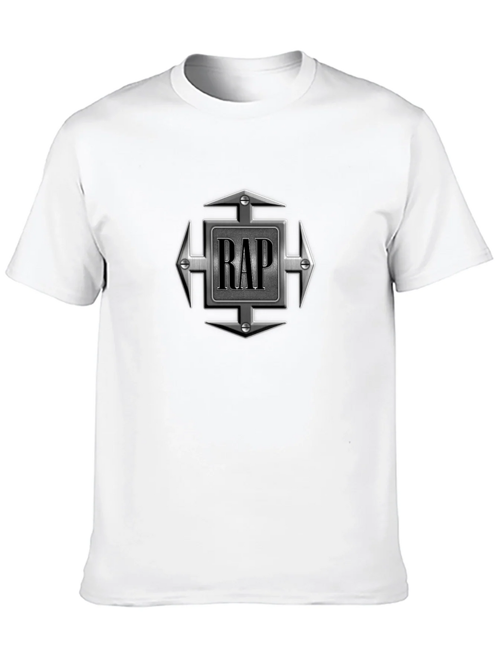 RAP Graphic Tee - Urban Style Black T-Shirt product image 9