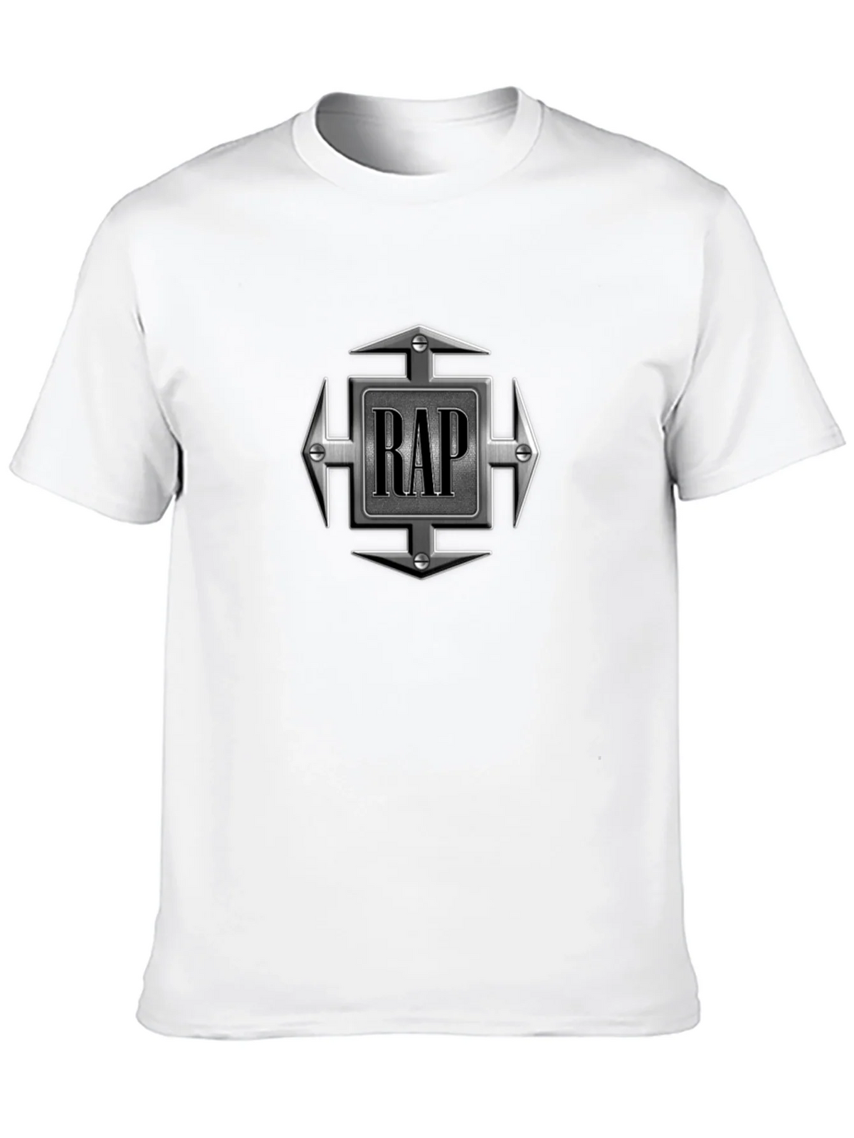 RAP Graphic Tee - Urban Style Black T-Shirt product image 9