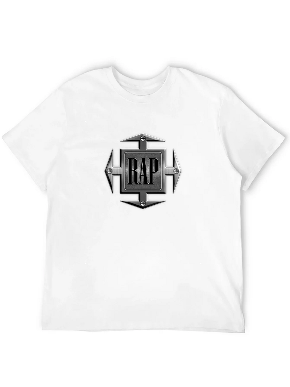RAP Graphic Tee - Urban Style Black T-Shirt product image 11