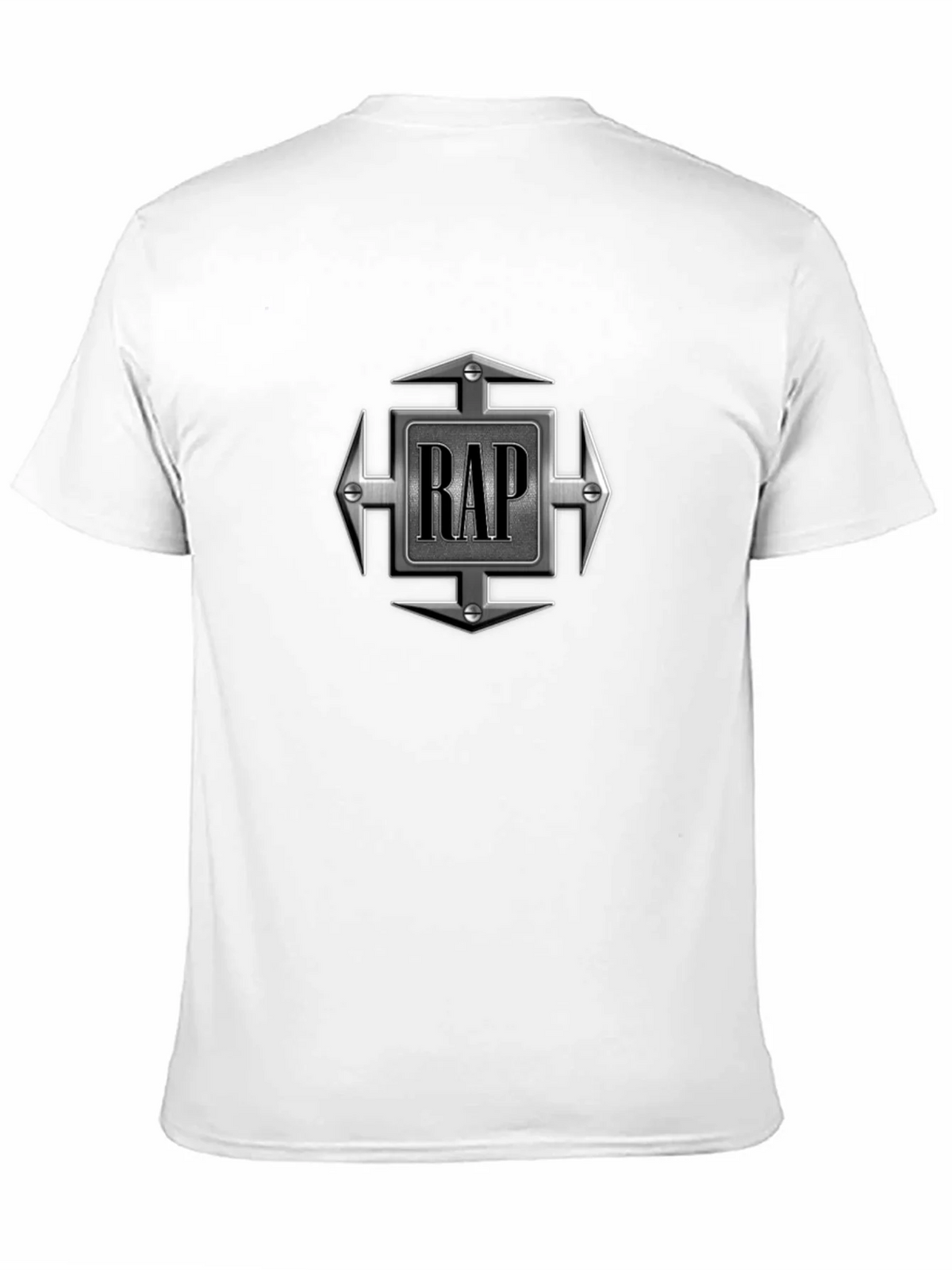 RAP Graphic Tee - Urban Style Black T-Shirt product image 10