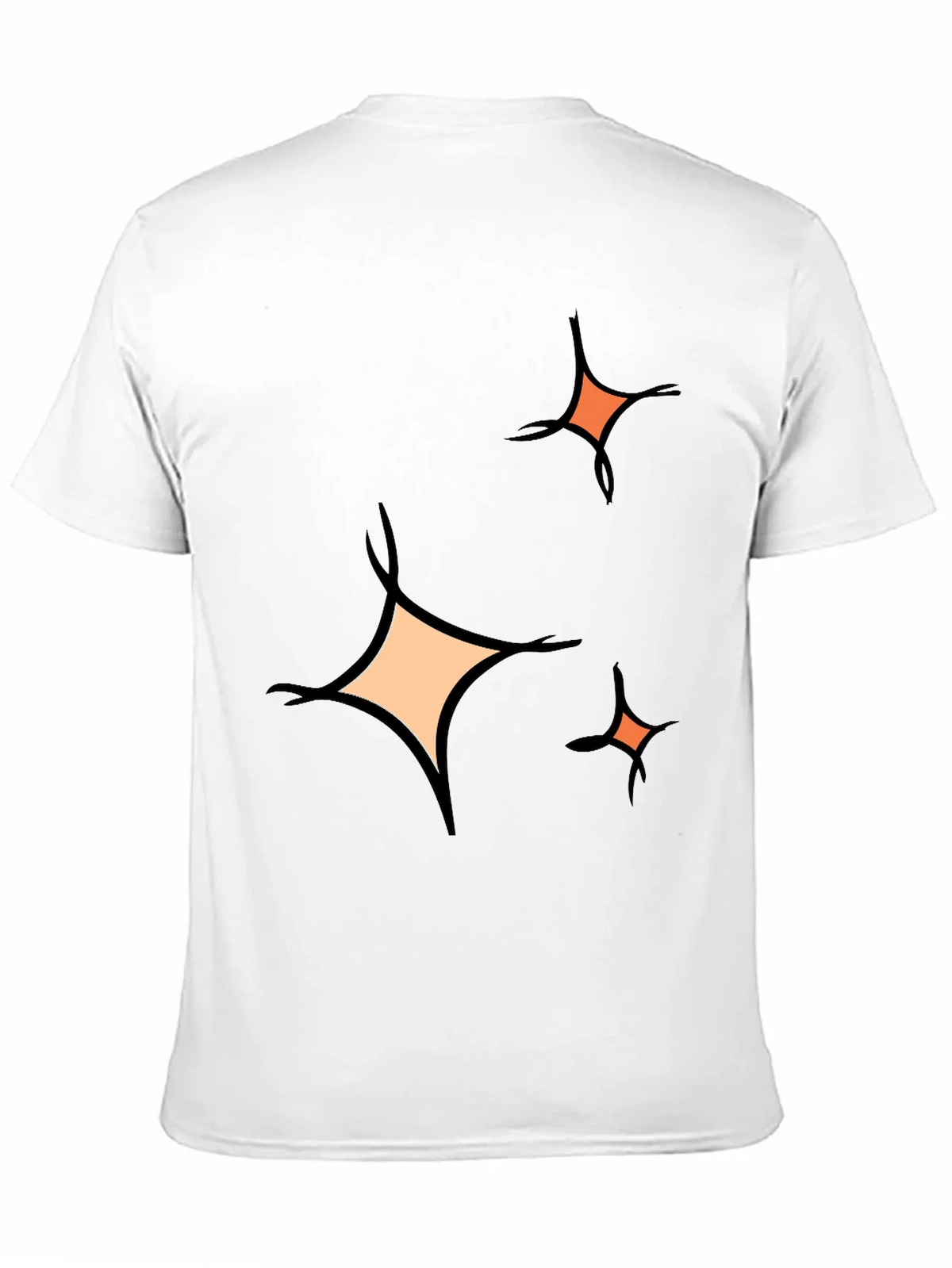 Sparkle Graphic Tee - Black Cotton Blend Casual product image 10