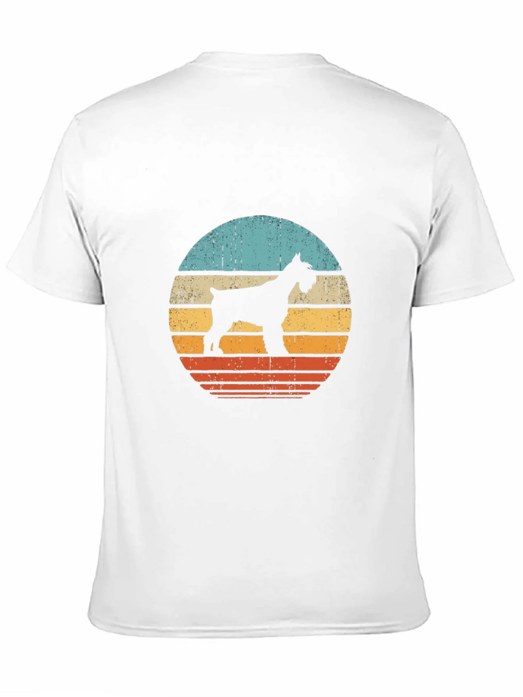 Vintage Schnauzer Sunset T-Shirt | Dog Lover Tee product image 10