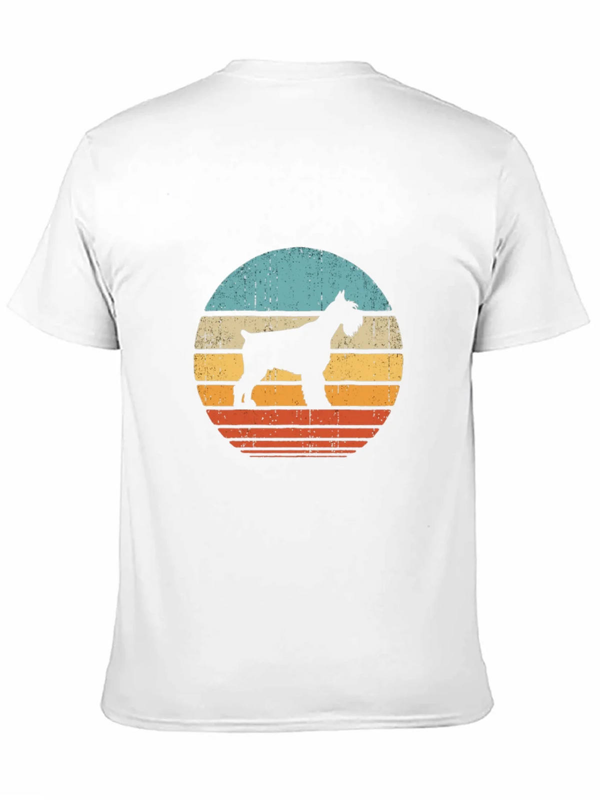 Vintage Schnauzer Sunset T-Shirt | Dog Lover Tee product image 10