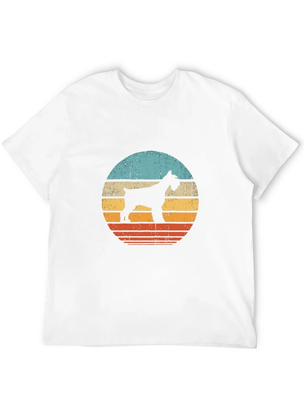 Vintage Schnauzer Sunset T-Shirt | Dog Lover Tee product image 11