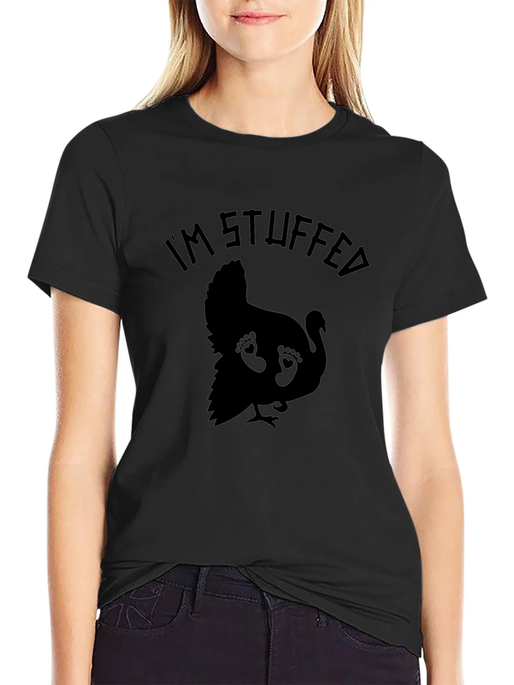 Im Stuffed Thanksgiving Turkey T-Shirt product image 2