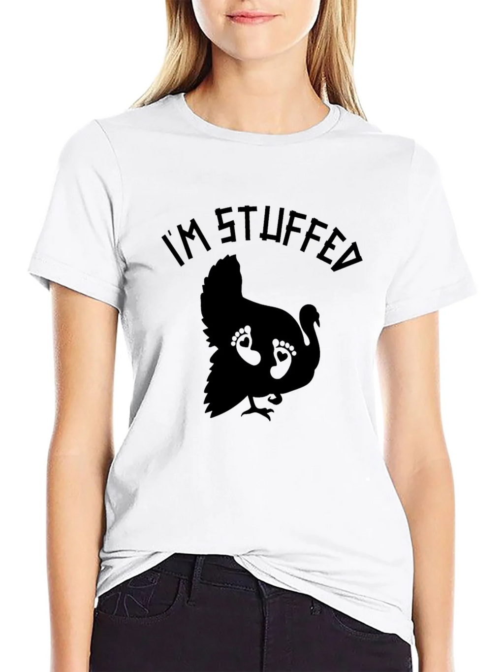 Im Stuffed Thanksgiving Turkey T-Shirt product image 8
