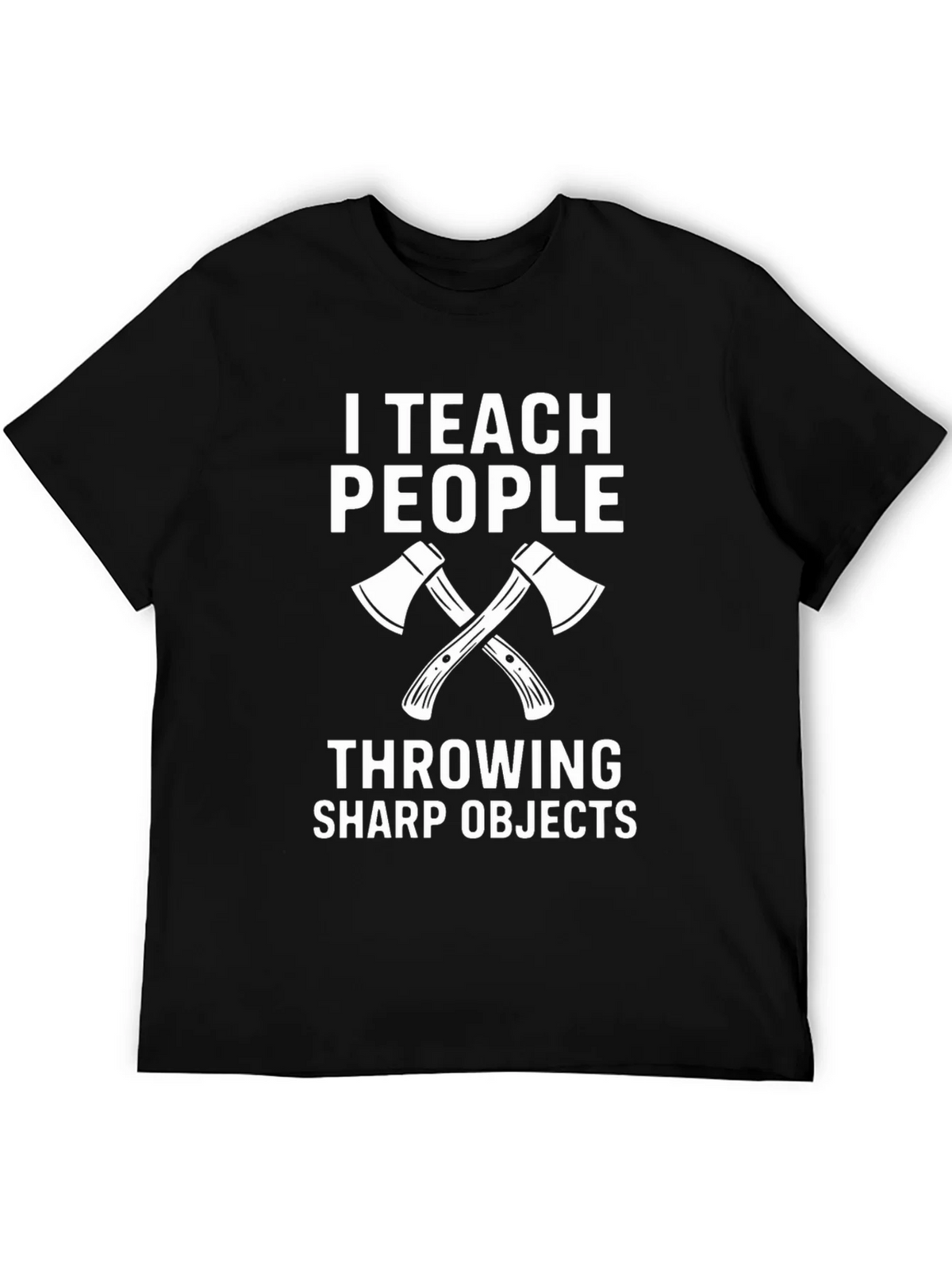 I Teach People Throwing Sharp Objects T-Shirt product image 5