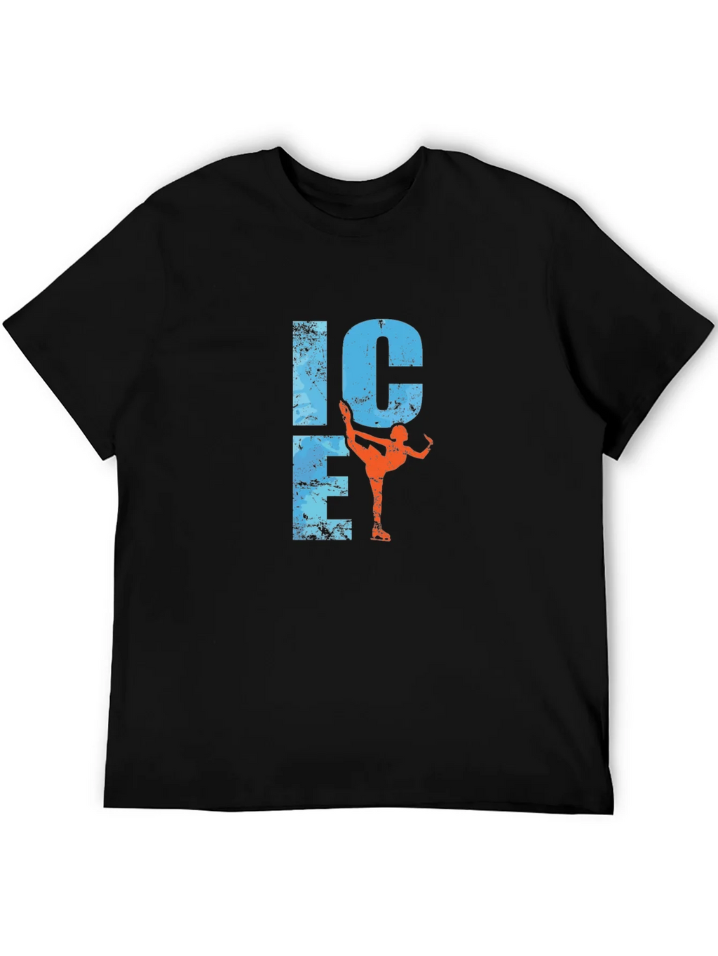 Ice Skating Graphic Tee - Black product image 5