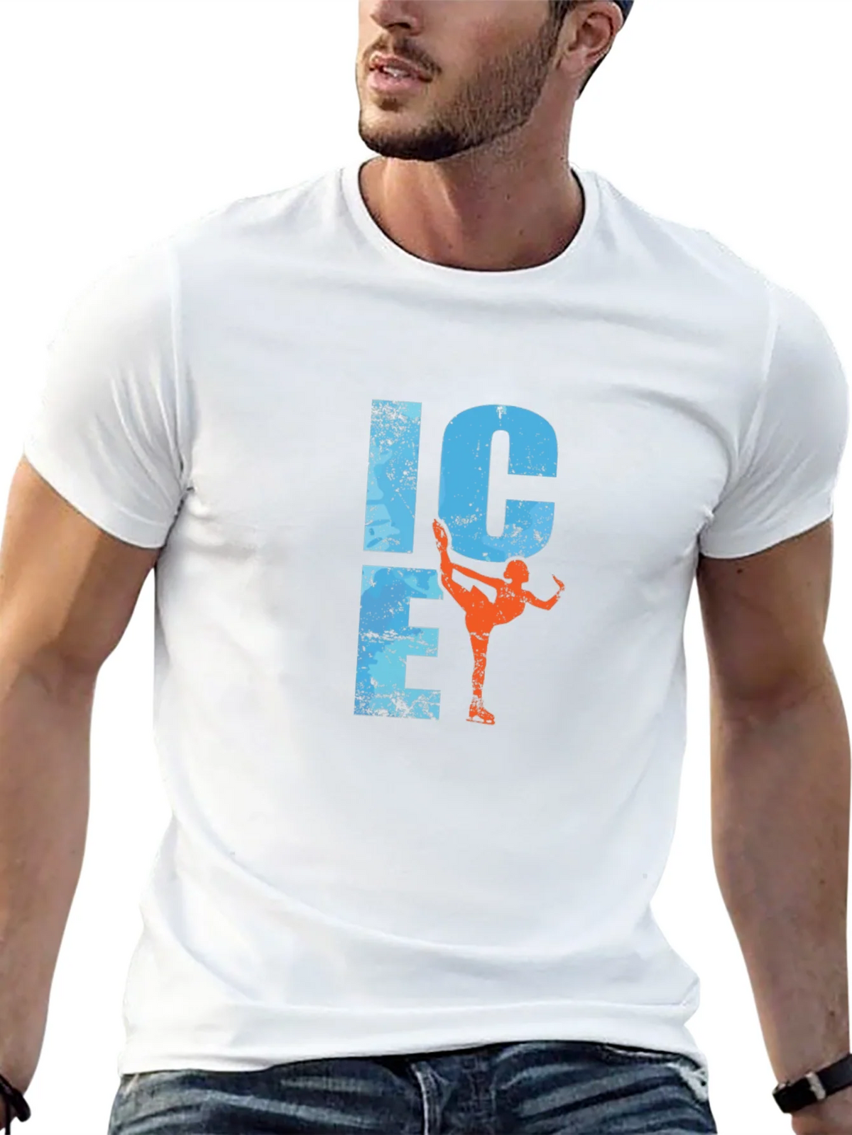 Ice Skating Graphic Tee - Black product image 12