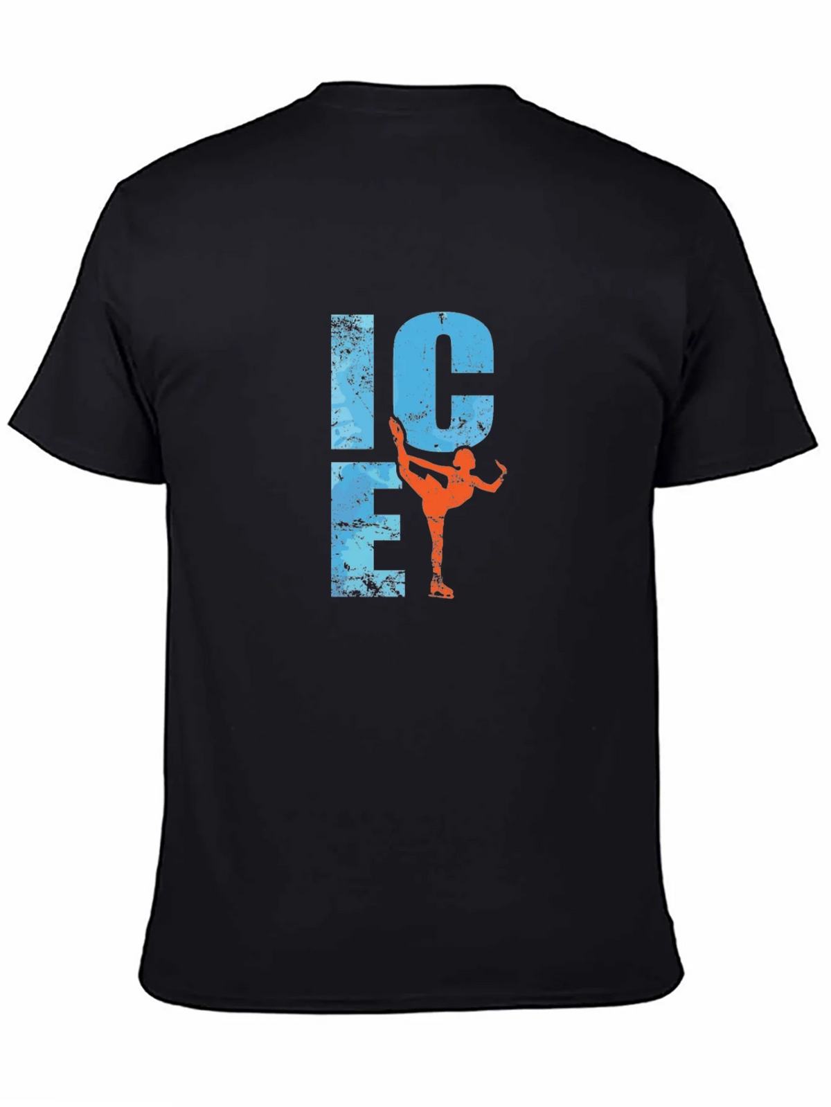 Ice Skating Graphic Tee - Black product image 4