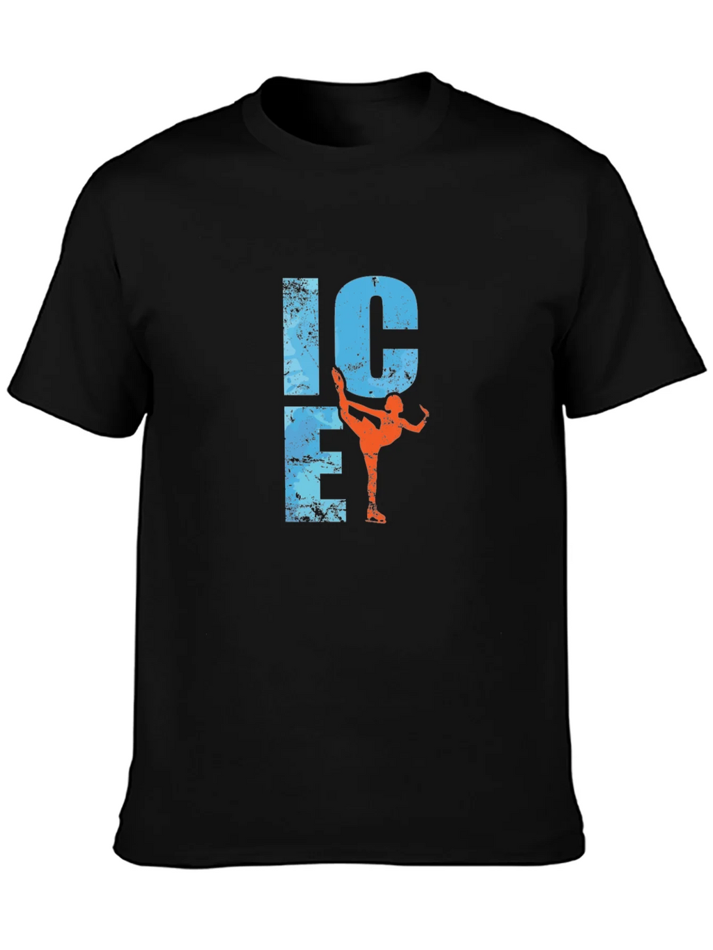 Ice Skating Graphic Tee - Black product image 3