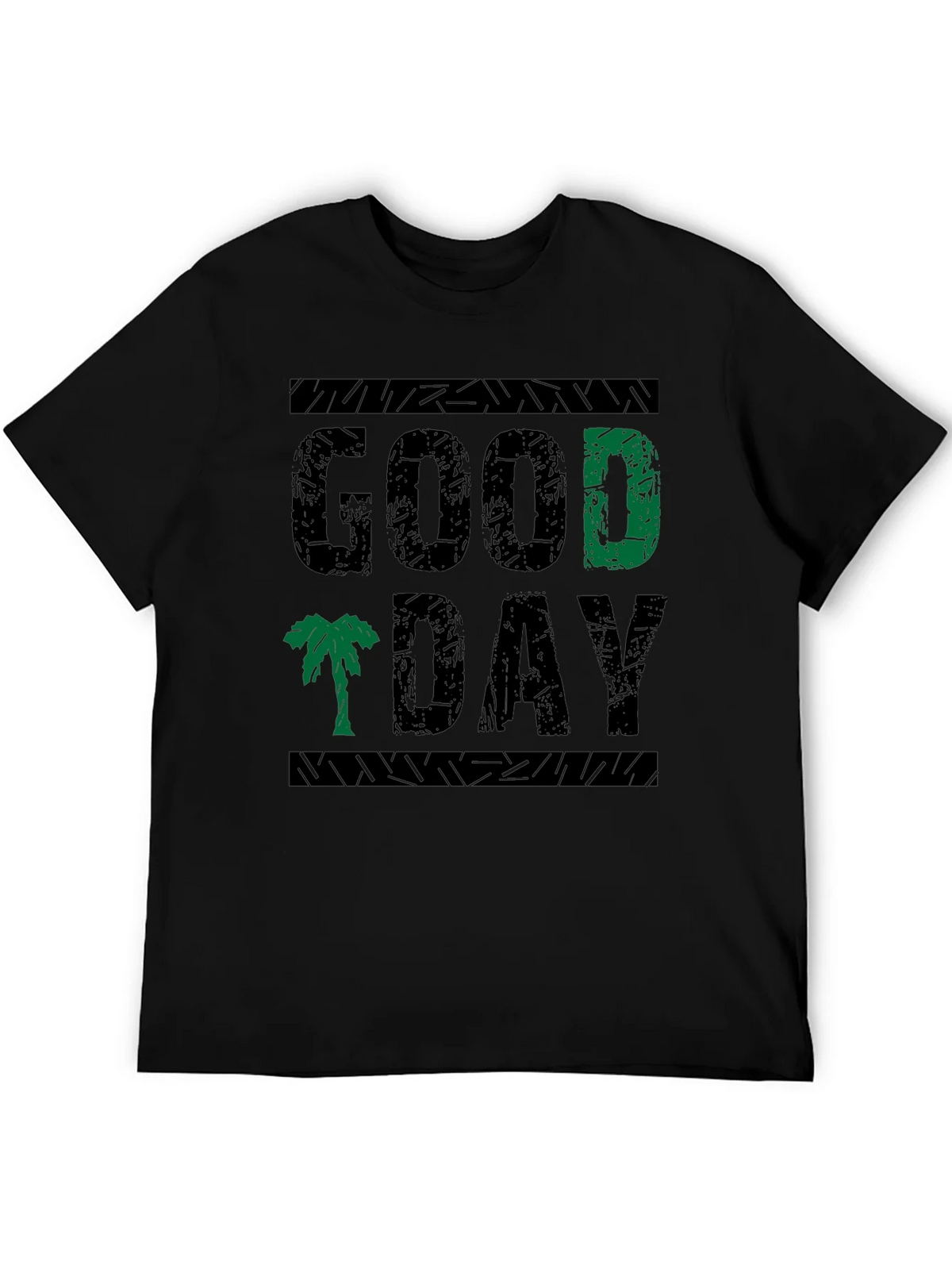 Good Day Graphic Print Crew Neck Tee product image 5