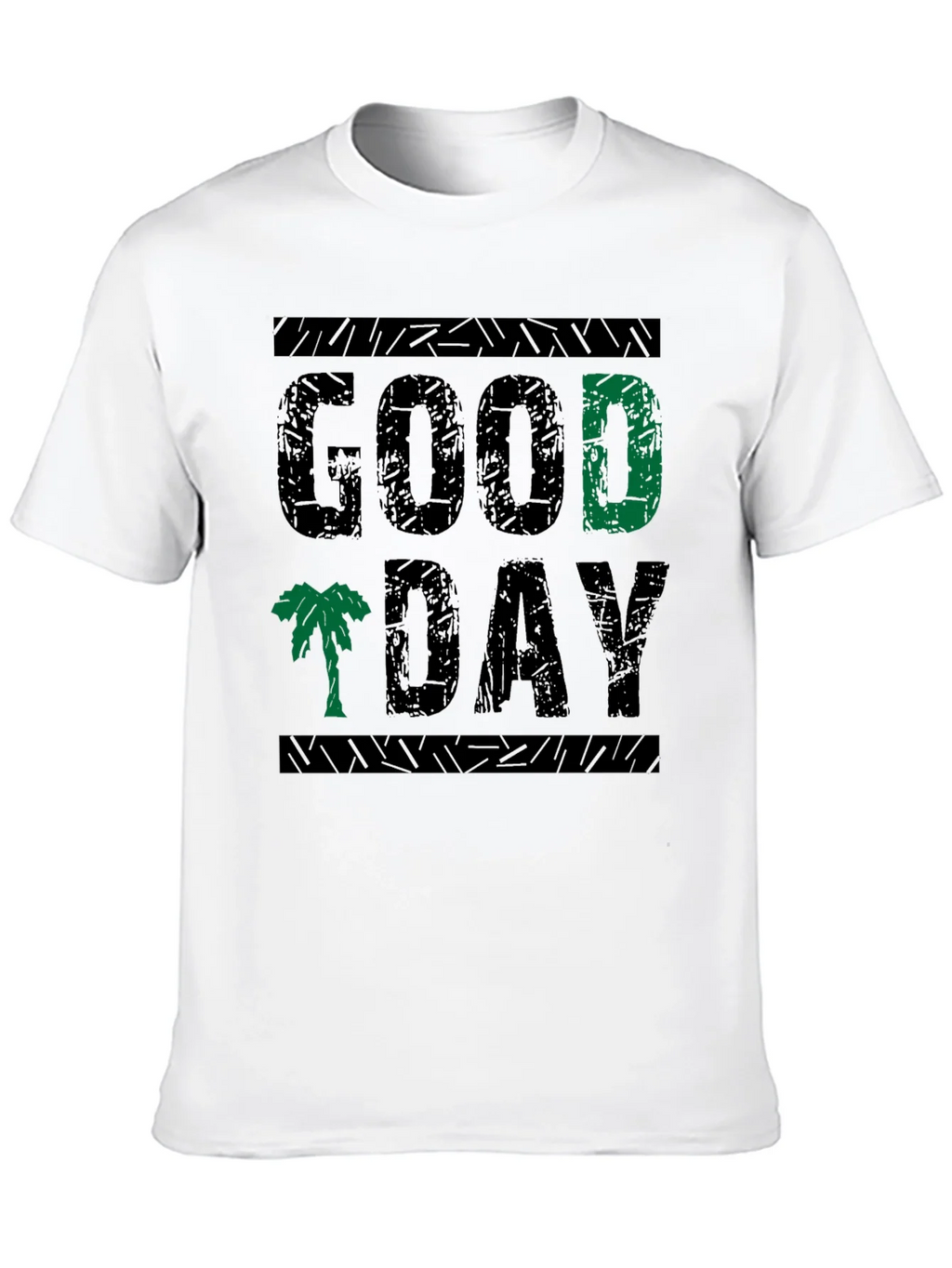 Good Day Graphic Print Crew Neck Tee product image 8
