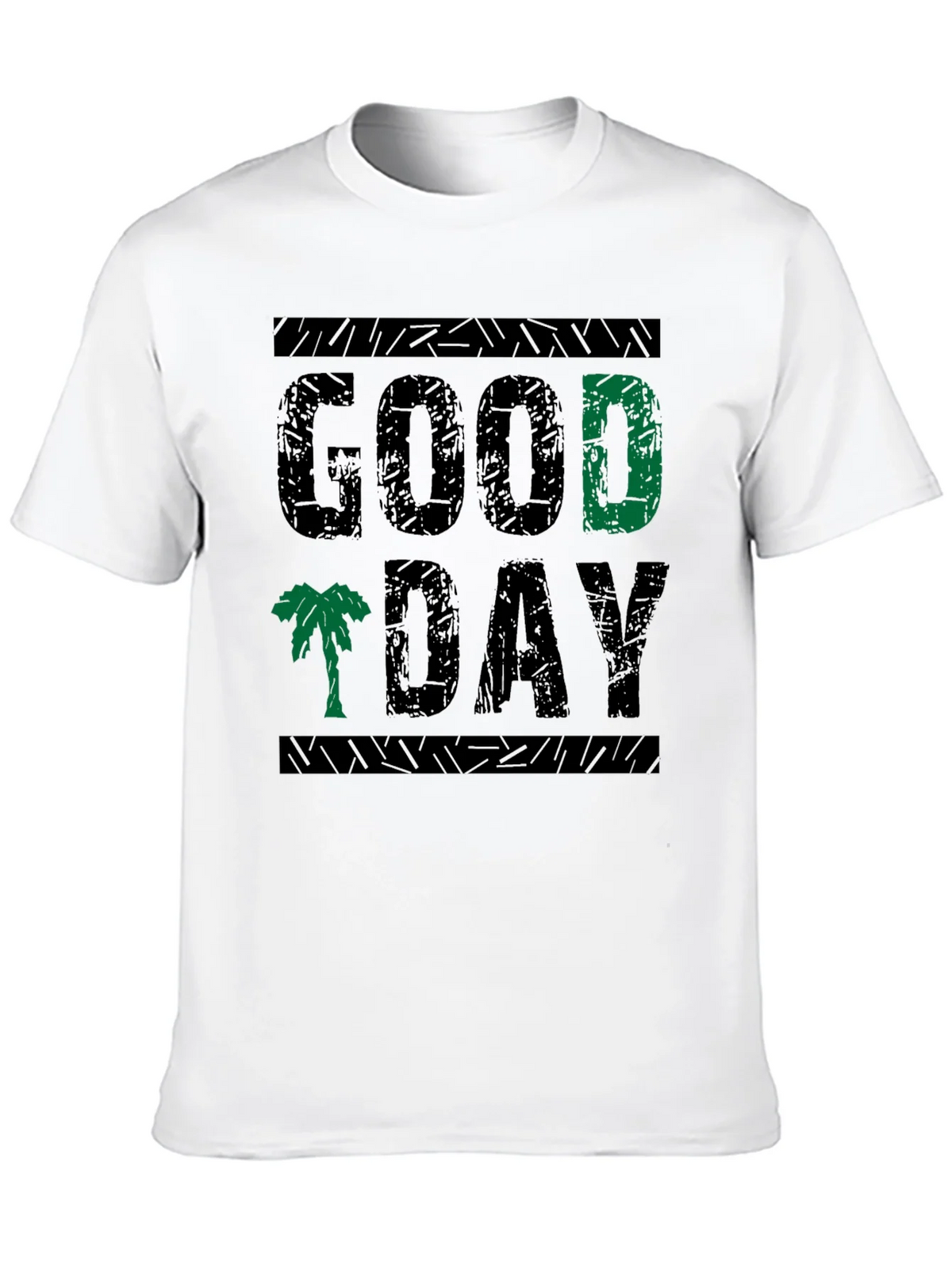 Good Day Graphic Print Crew Neck Tee product image 8