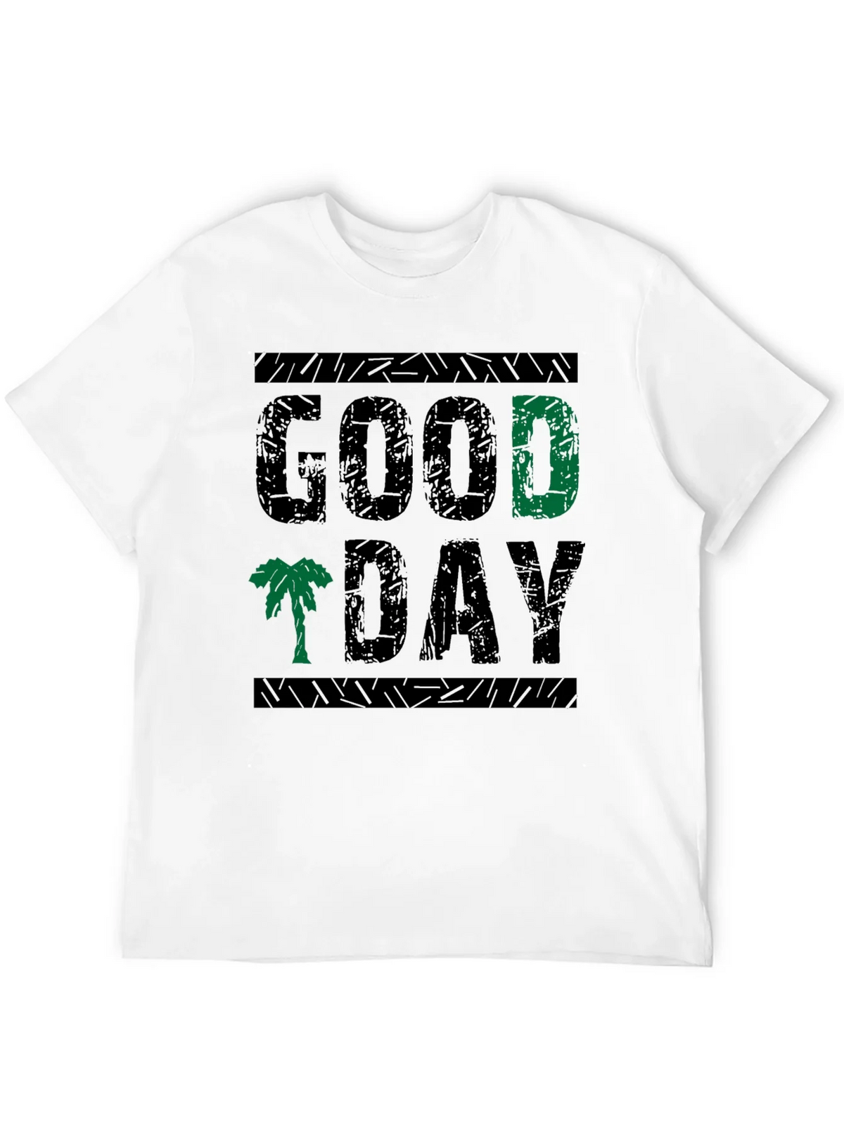 Good Day Graphic Print Crew Neck Tee product image 10