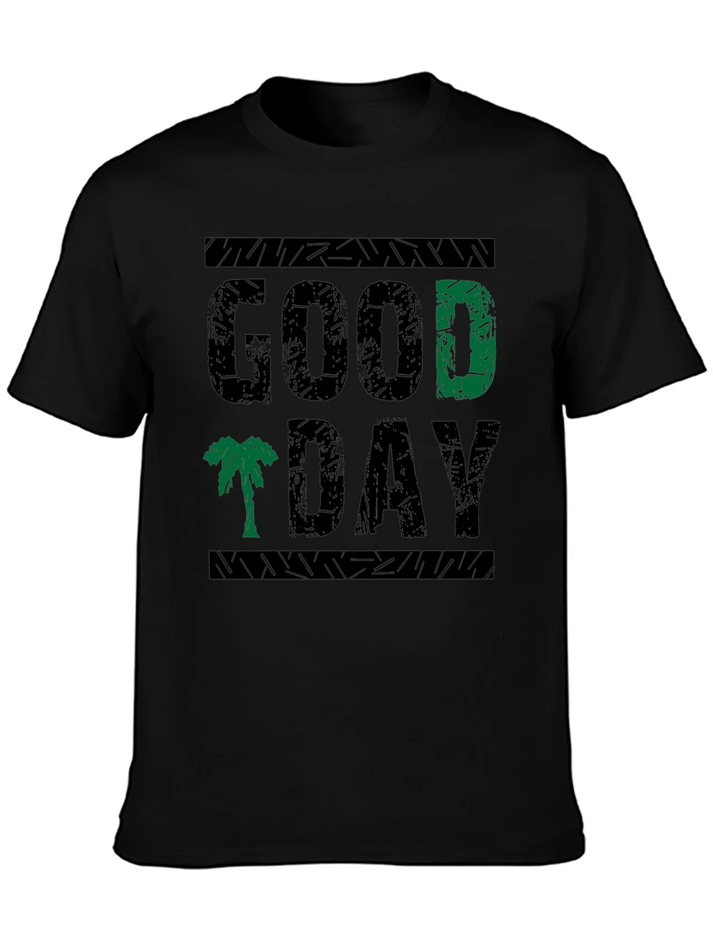 Good Day Graphic Print Crew Neck Tee product image 3