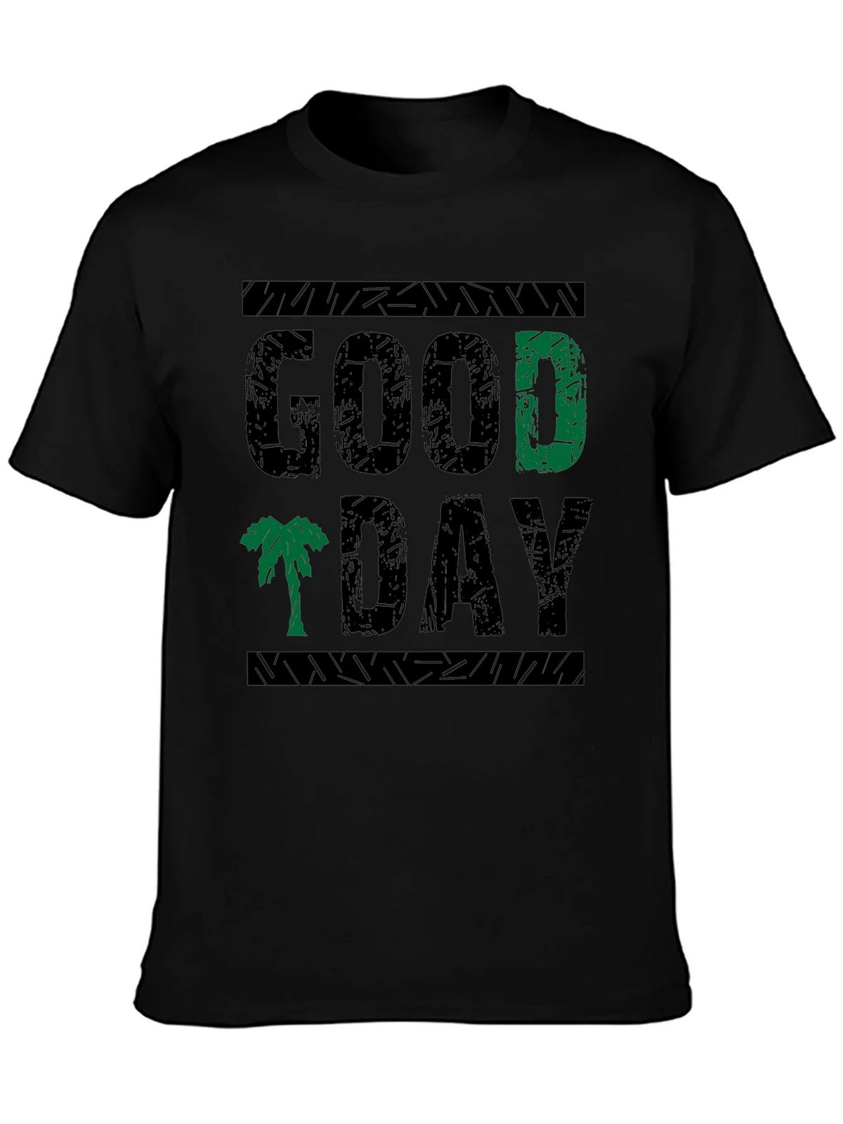 Good Day Graphic Print Crew Neck Tee product image 3