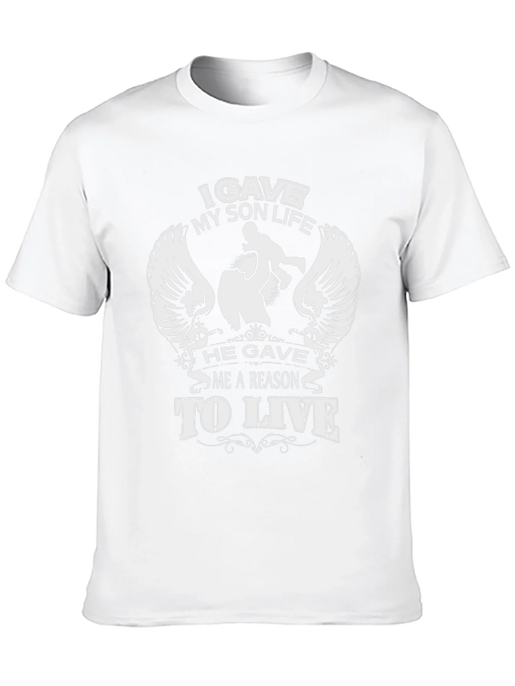 Dad & Son T-Shirt: I Gave My Life He Me A Reason To Live product image 9