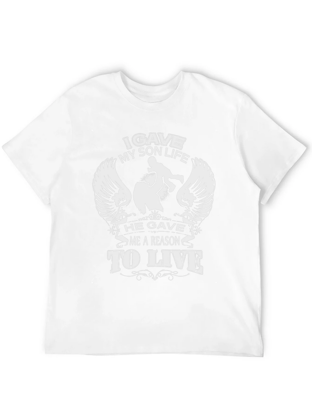 Dad & Son T-Shirt: I Gave My Life He Me A Reason To Live product image 11