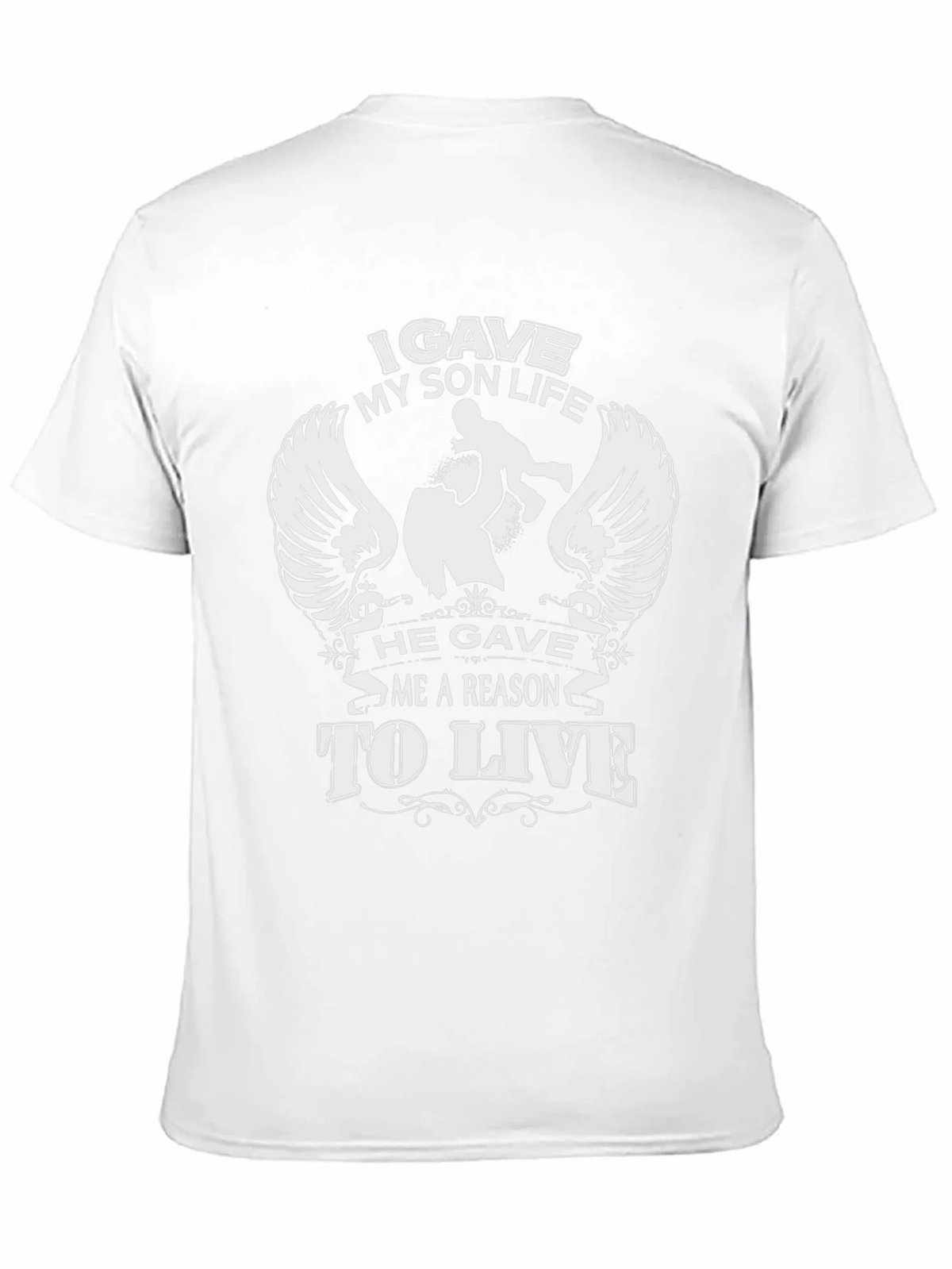 Dad & Son T-Shirt: I Gave My Life He Me A Reason To Live product image 10